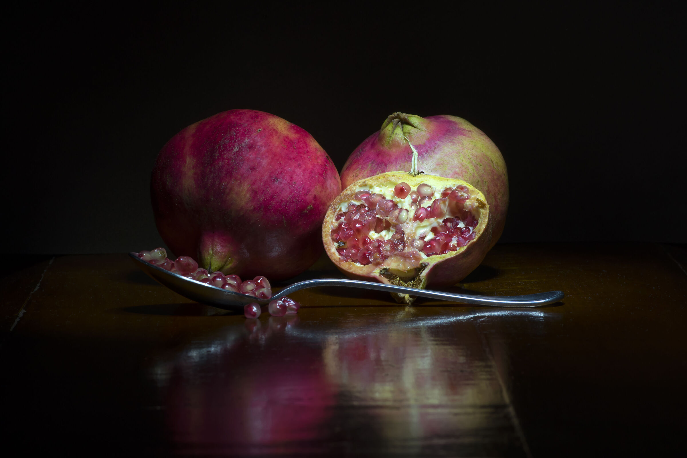 Pomegranates...