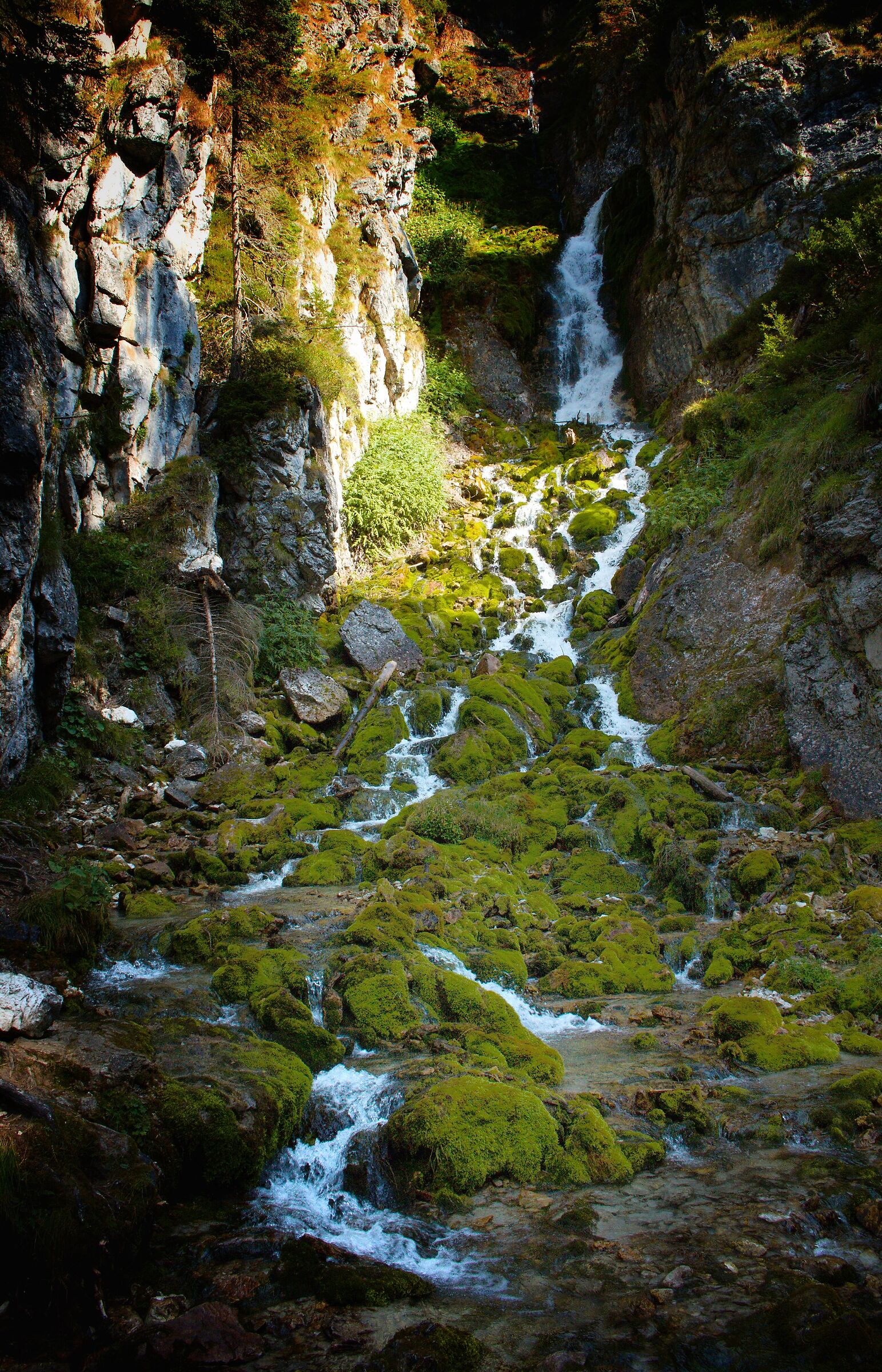 Waterfalls of Vallesinella-Madonna di Campiglio...