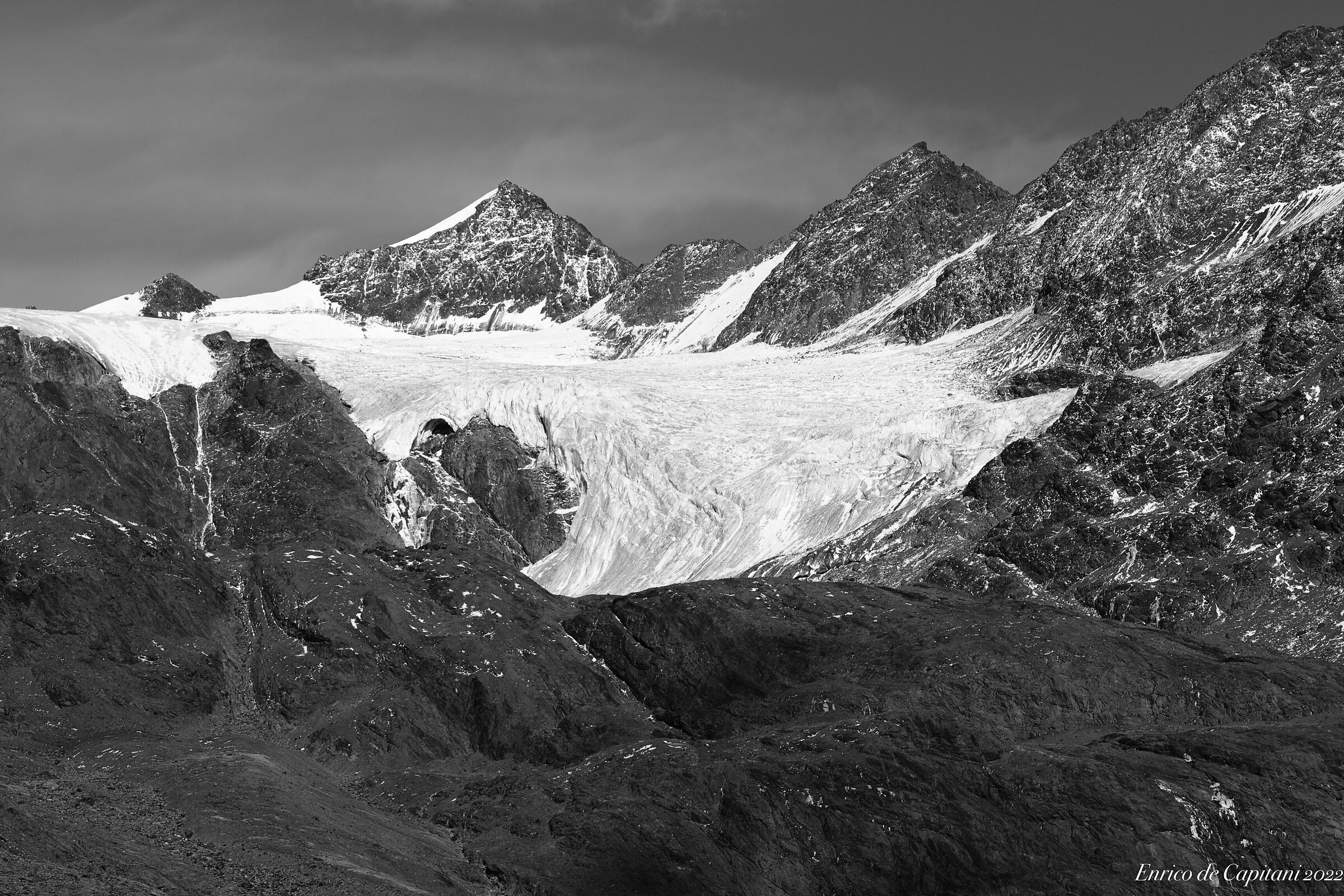 The Dosegù glacier ...