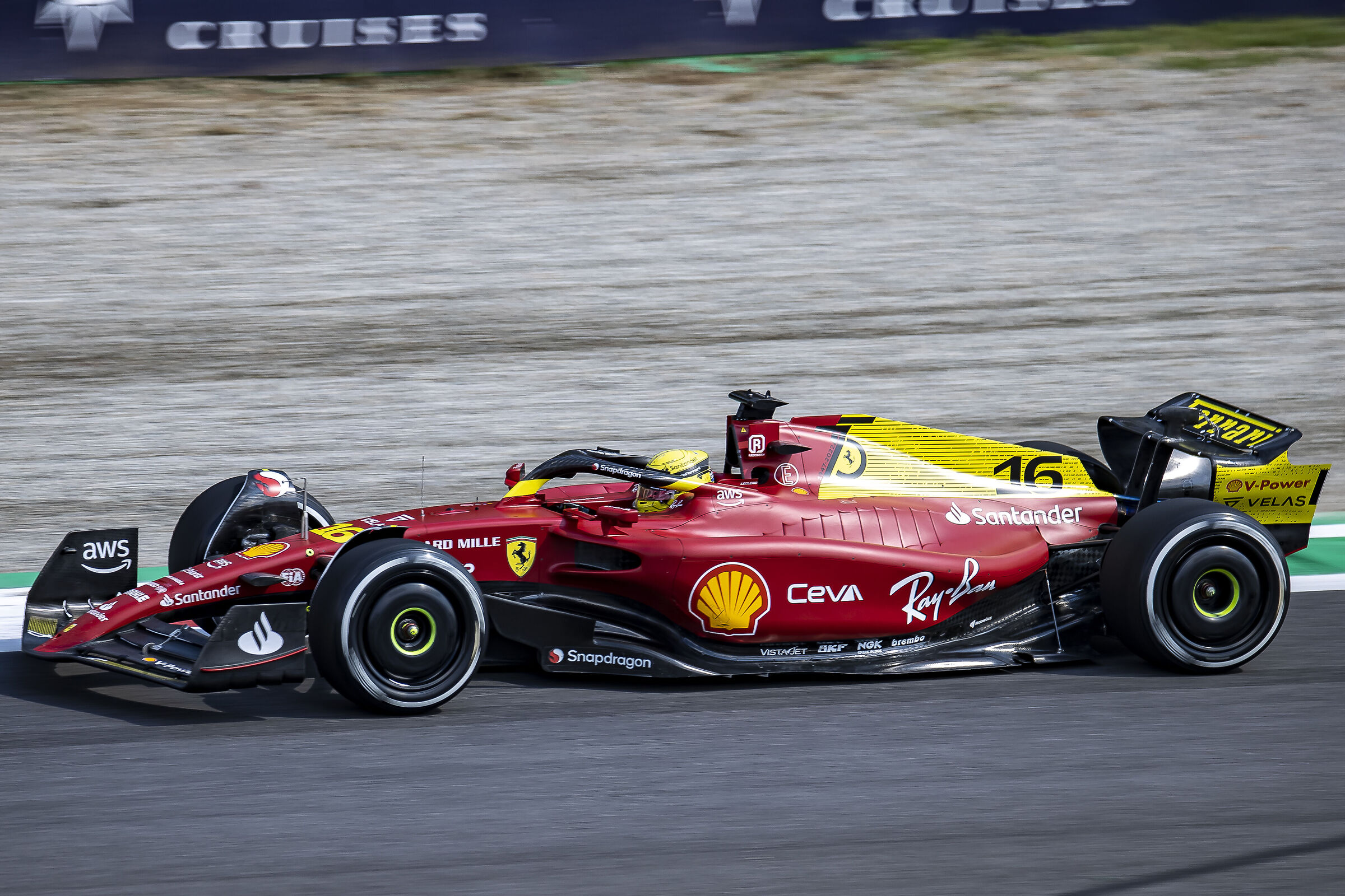 Charles Leclerc, Monza libere F1 2022...
