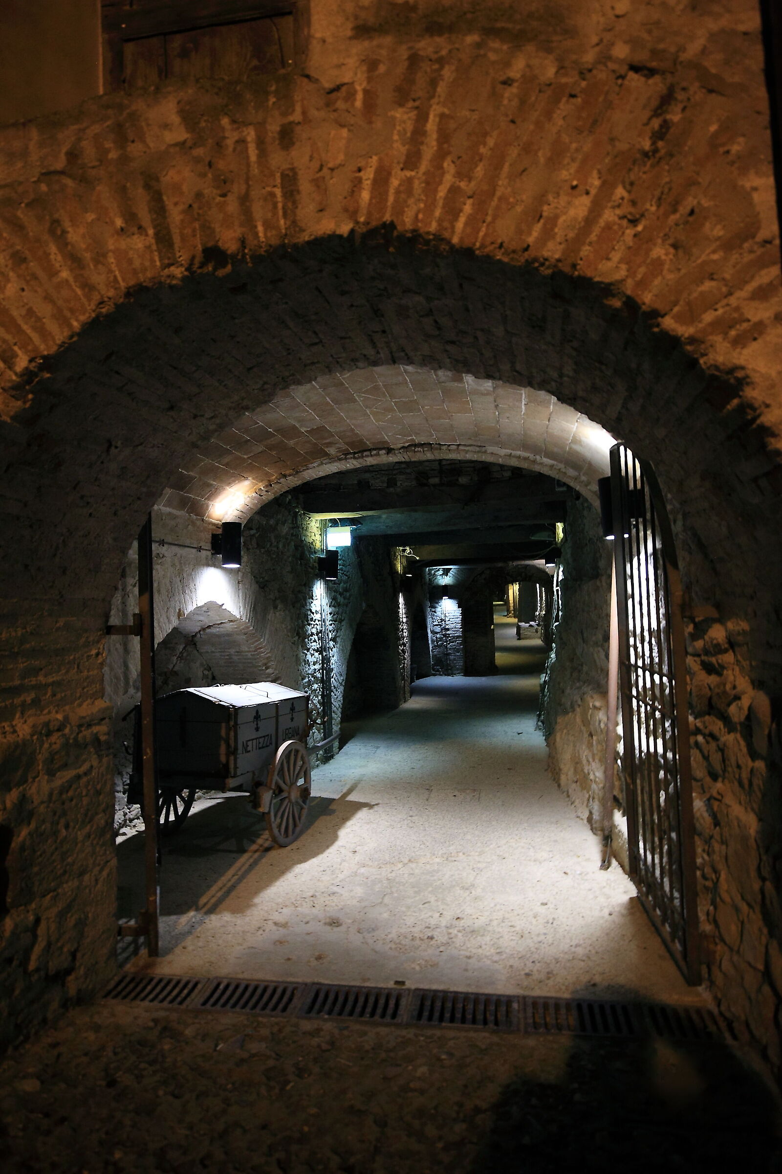 L'interno del bastione del Vicario...