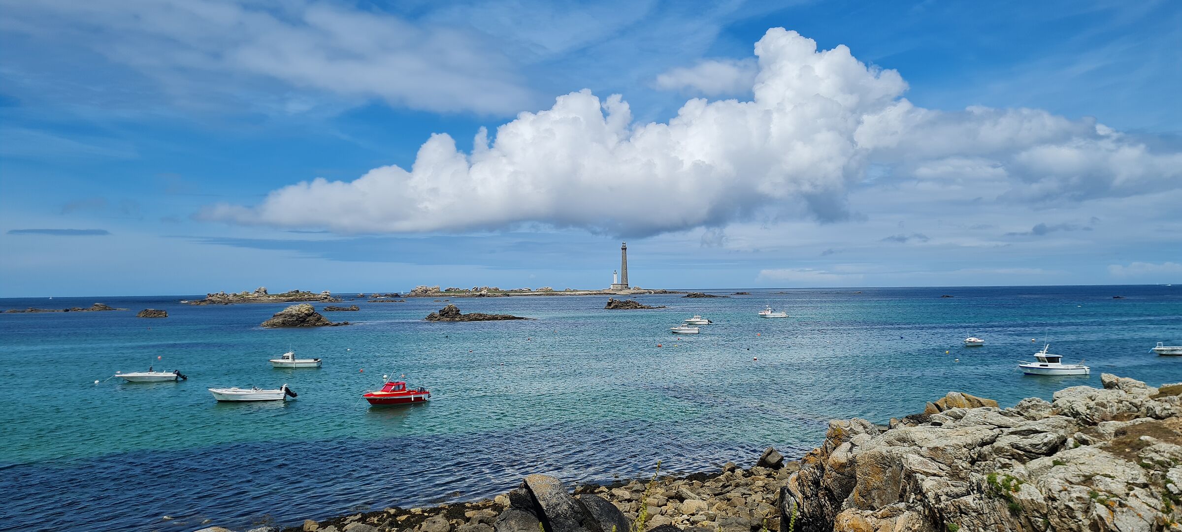 The lighthouse of ile Vierge...