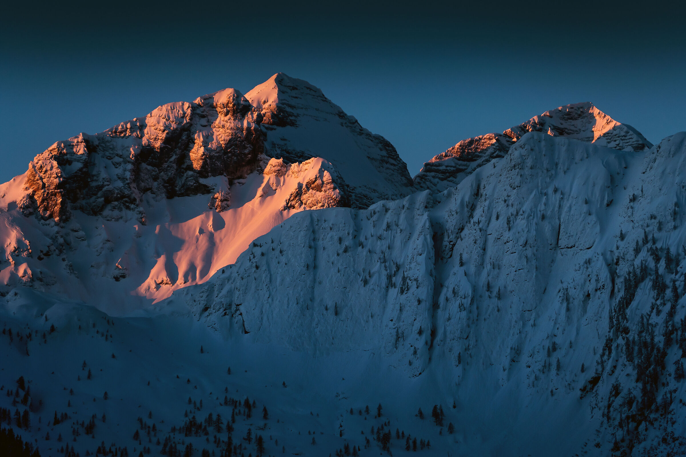 Winter Sunrise - Alpi Giulie - Italy...
