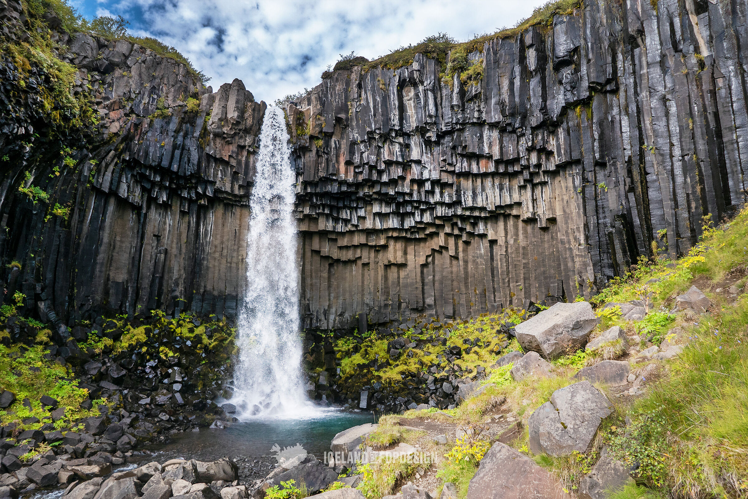 Svartifoss - the black waterfall...