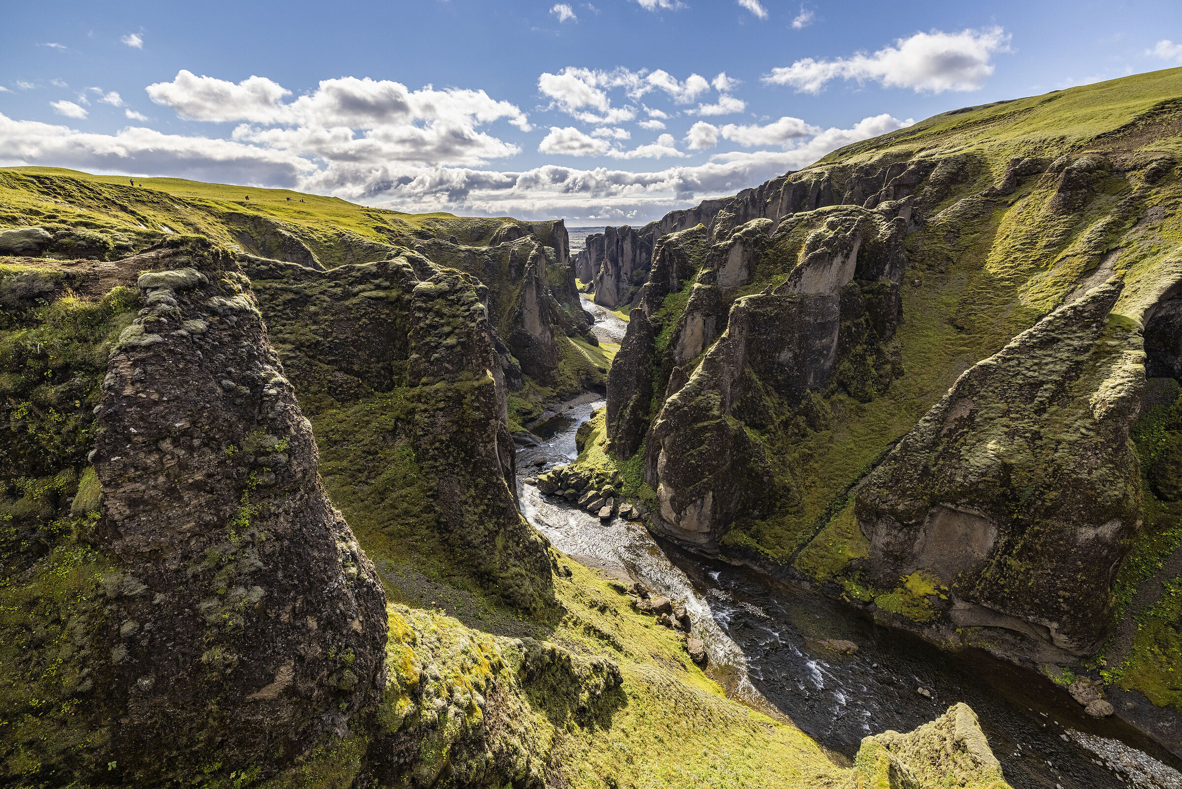 Canyon Fjadrárgljúfur - Islanda...