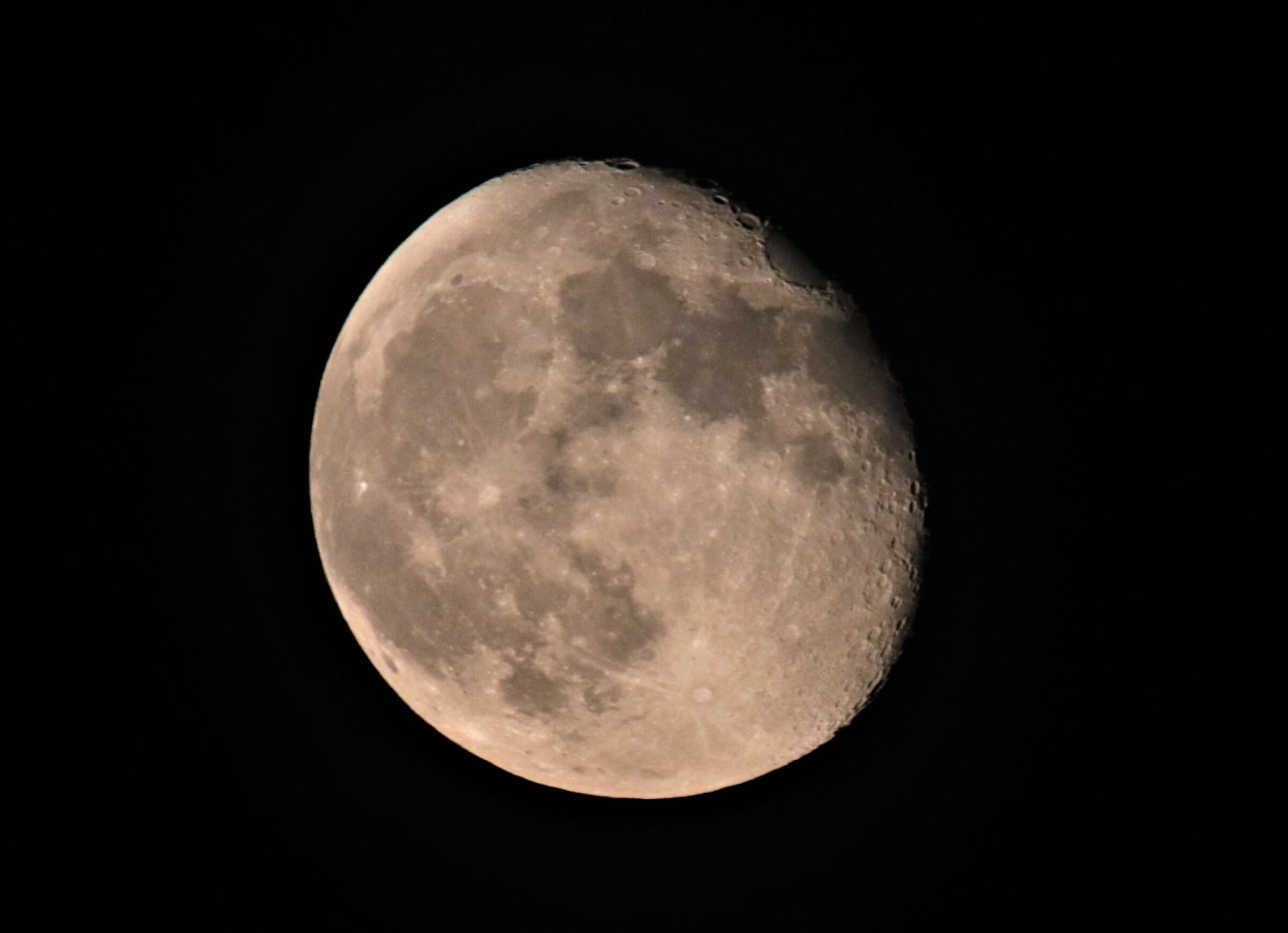 h 21,00 moon in Landriano (Pavia)...