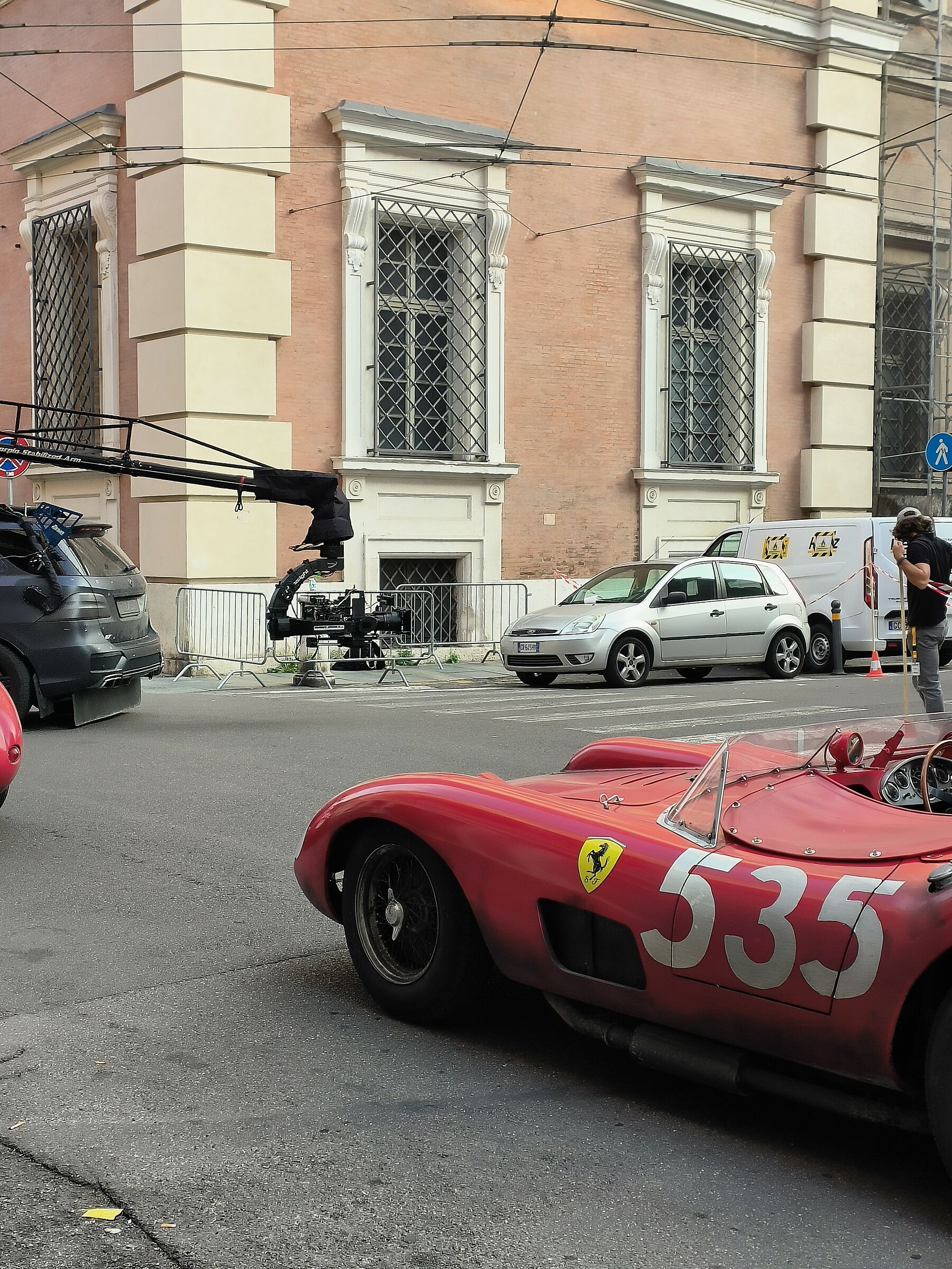 When a film about Enzo Ferrari 3 is shot in Modena...