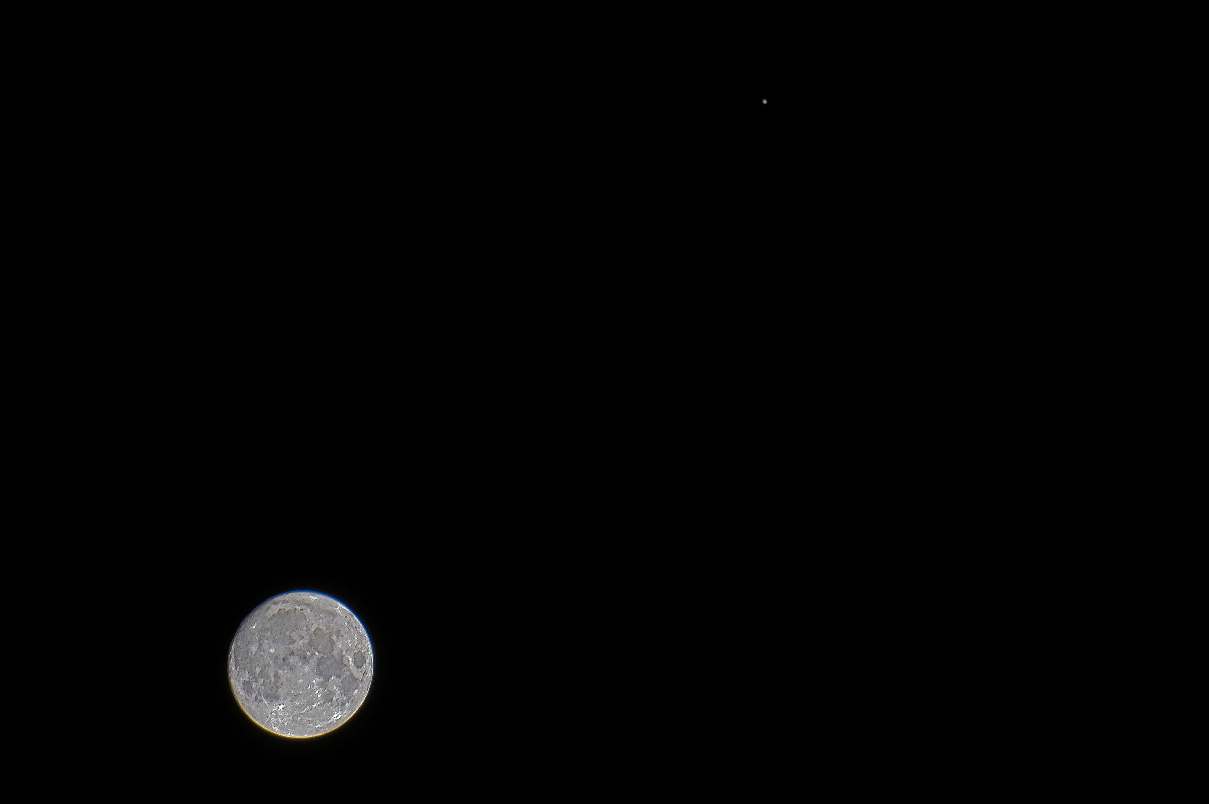 The Hunters' Moon and Venus...