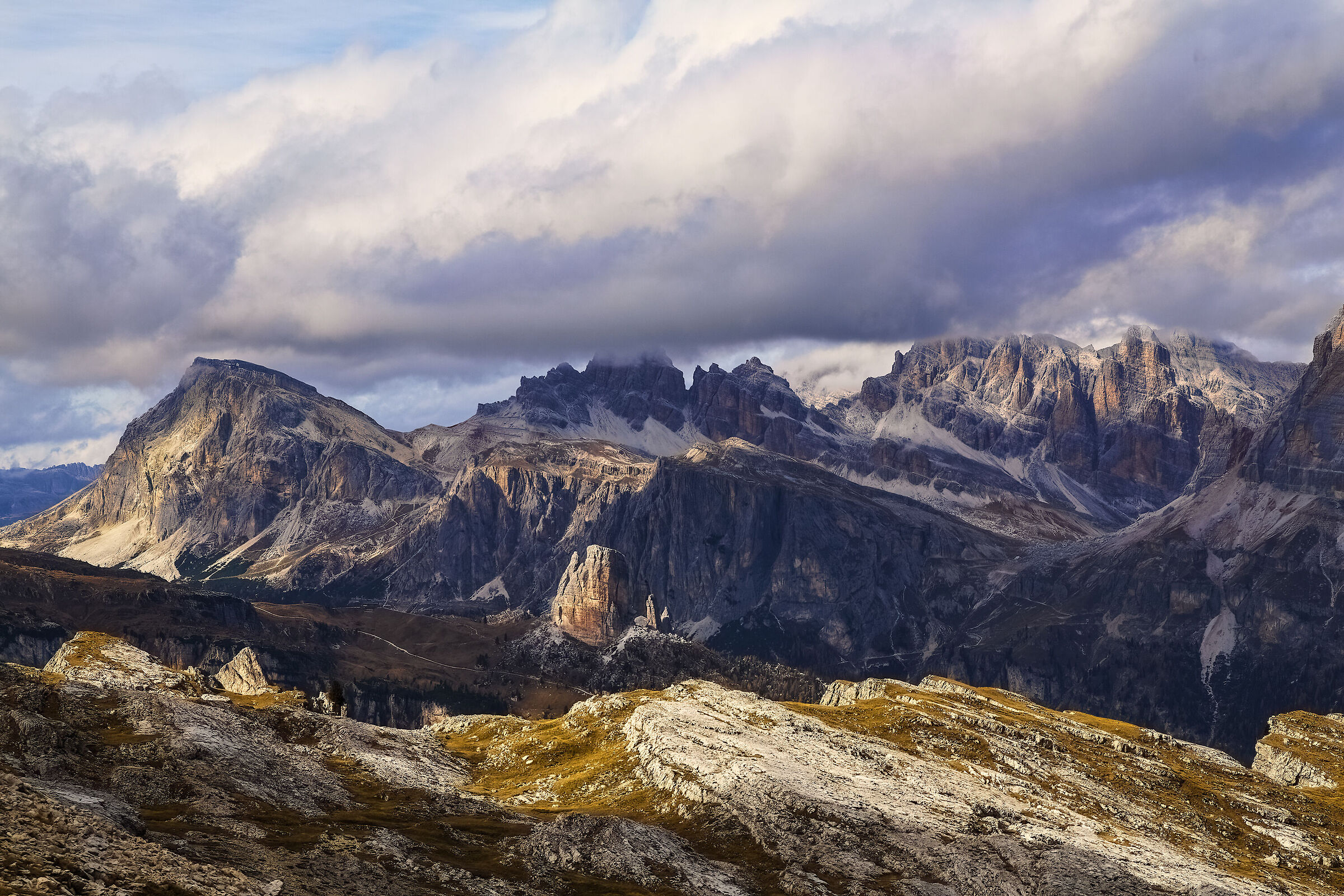 Dolomites with the 5 towers...