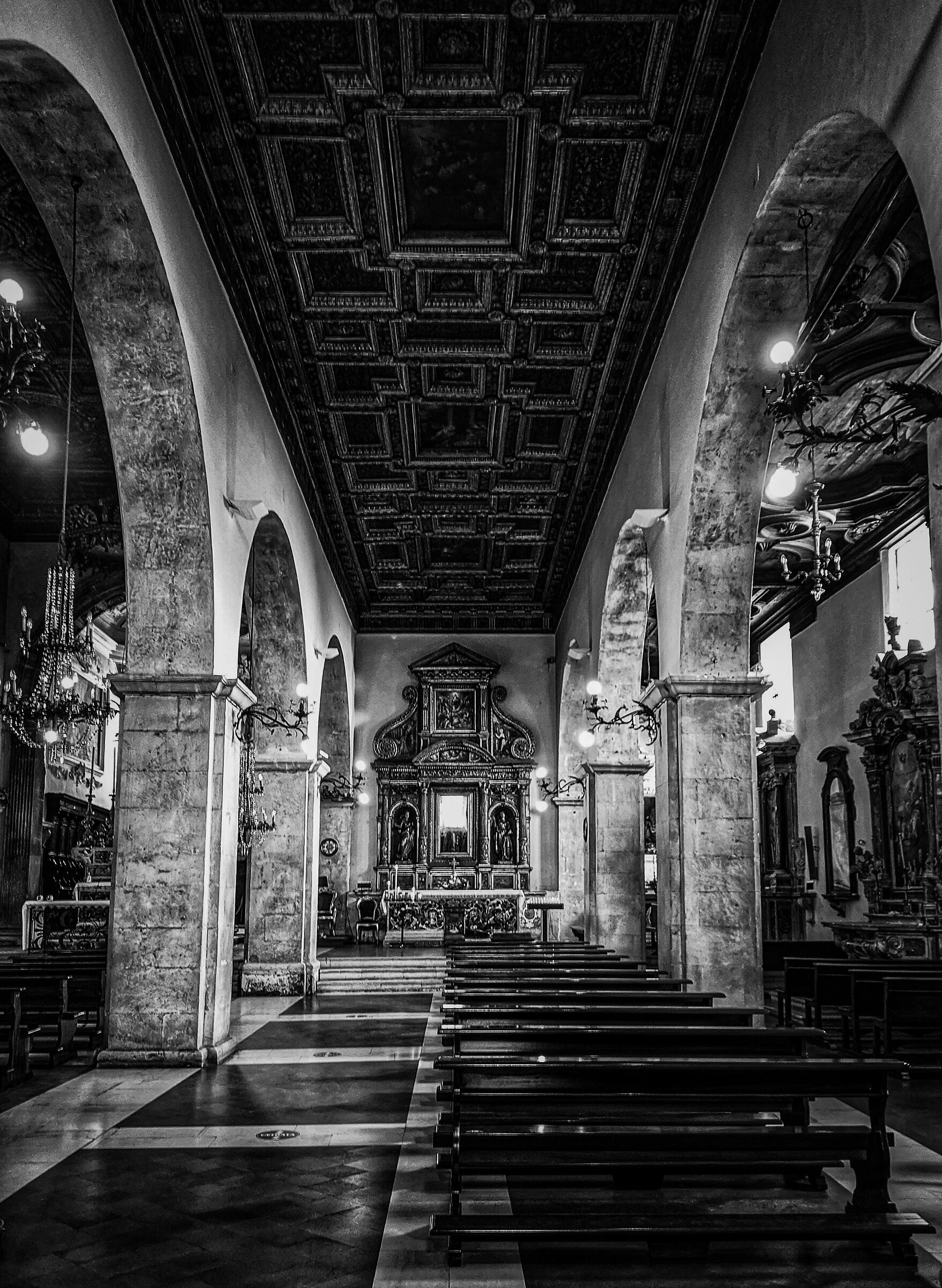 Basilica of Santa Maria del Colle (Pescocostanzo -Aq)...