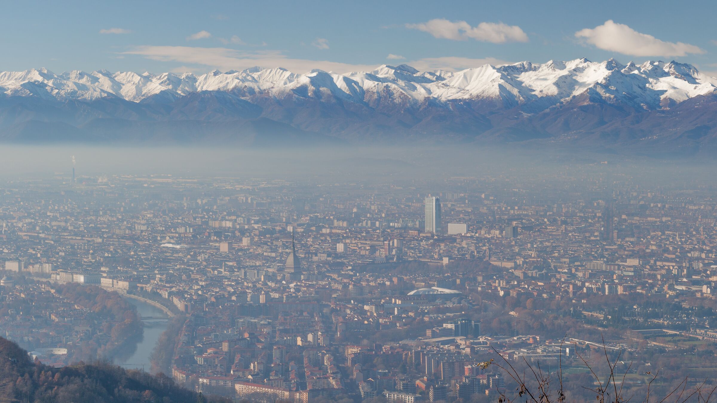 Turin from Superga ...