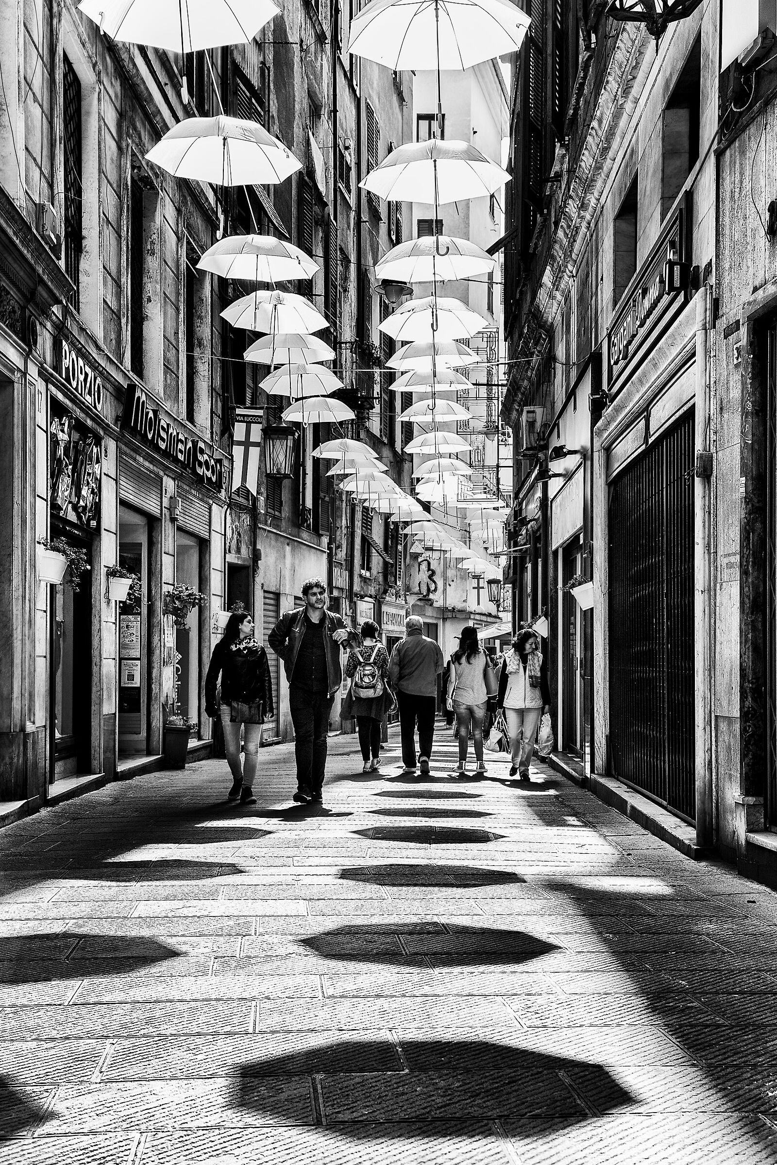 Street in Genoa...