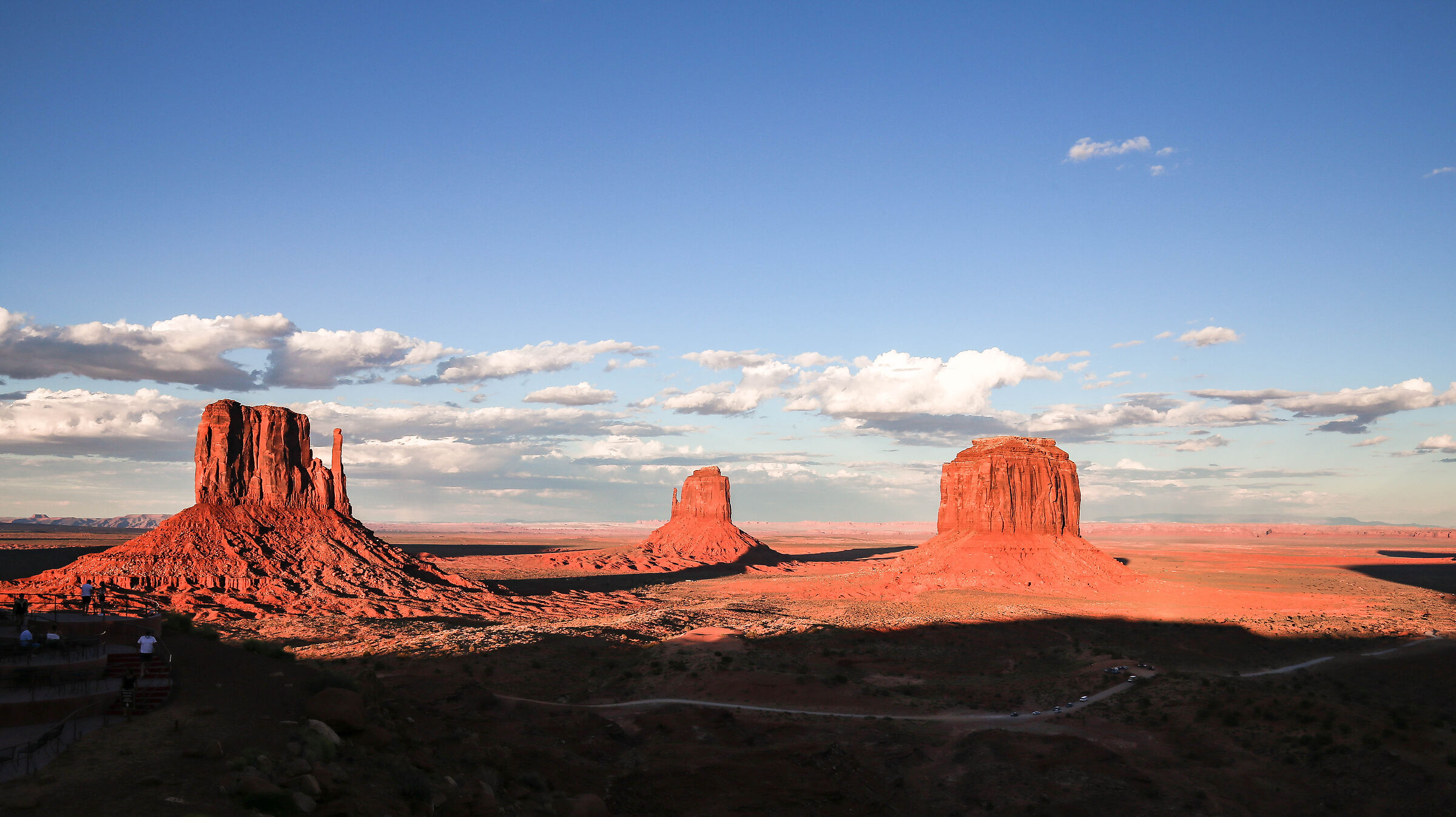 monument valley sunset...