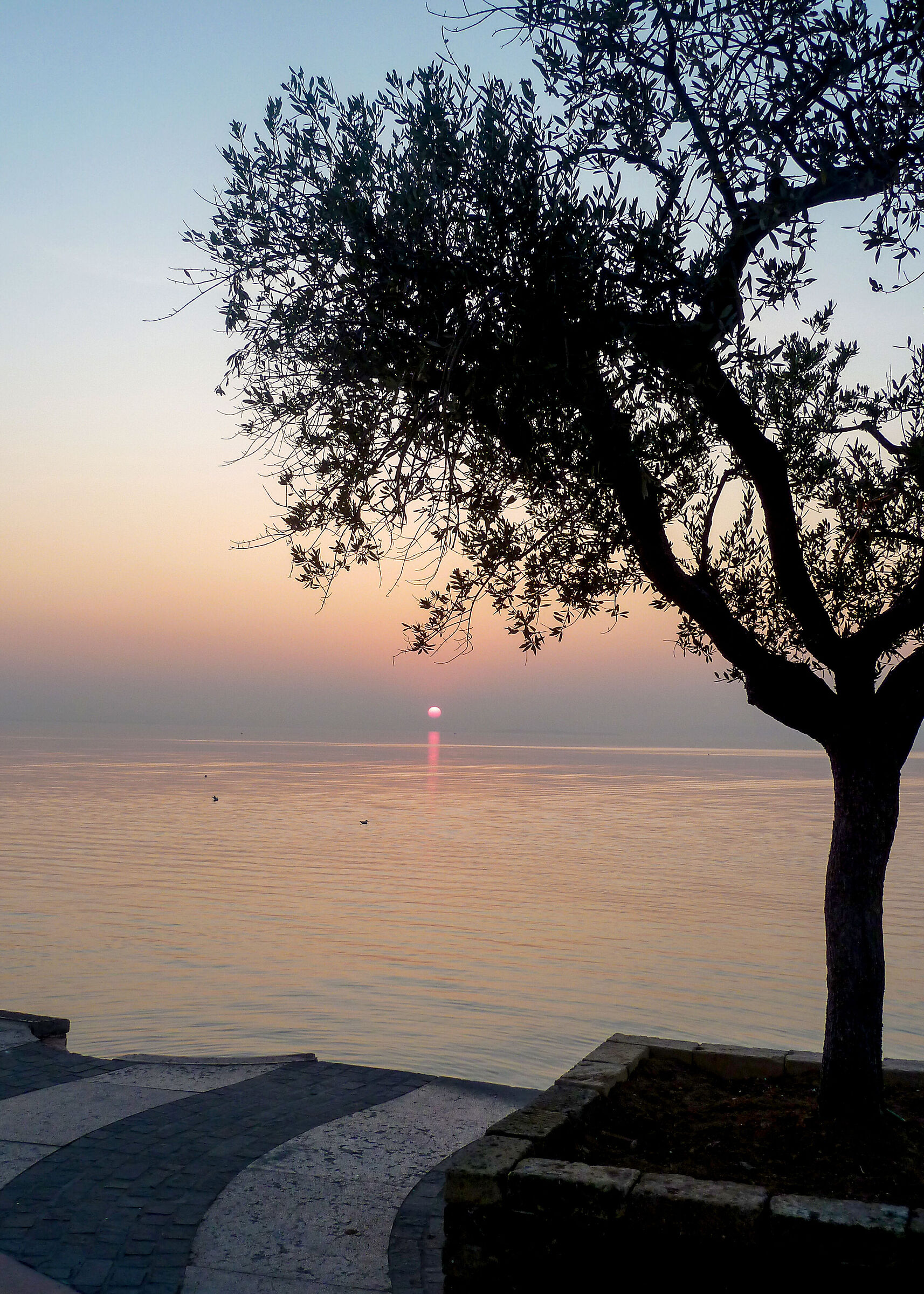 Sunset on Lake Garda...
