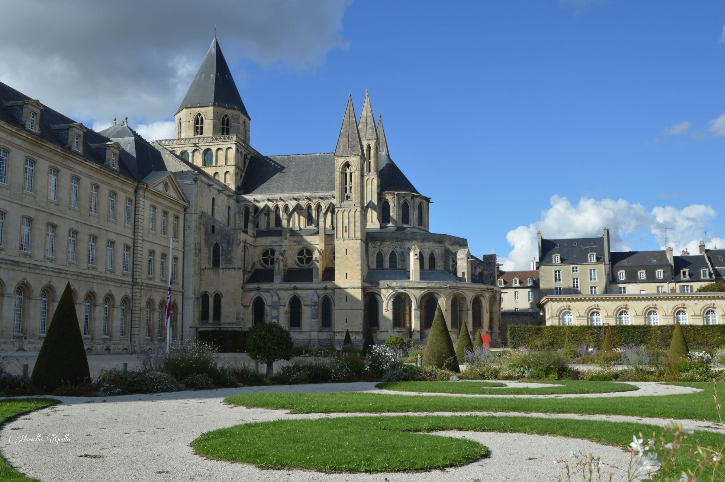Caen.Abbaye Saint Etienne-Aux Hommes...