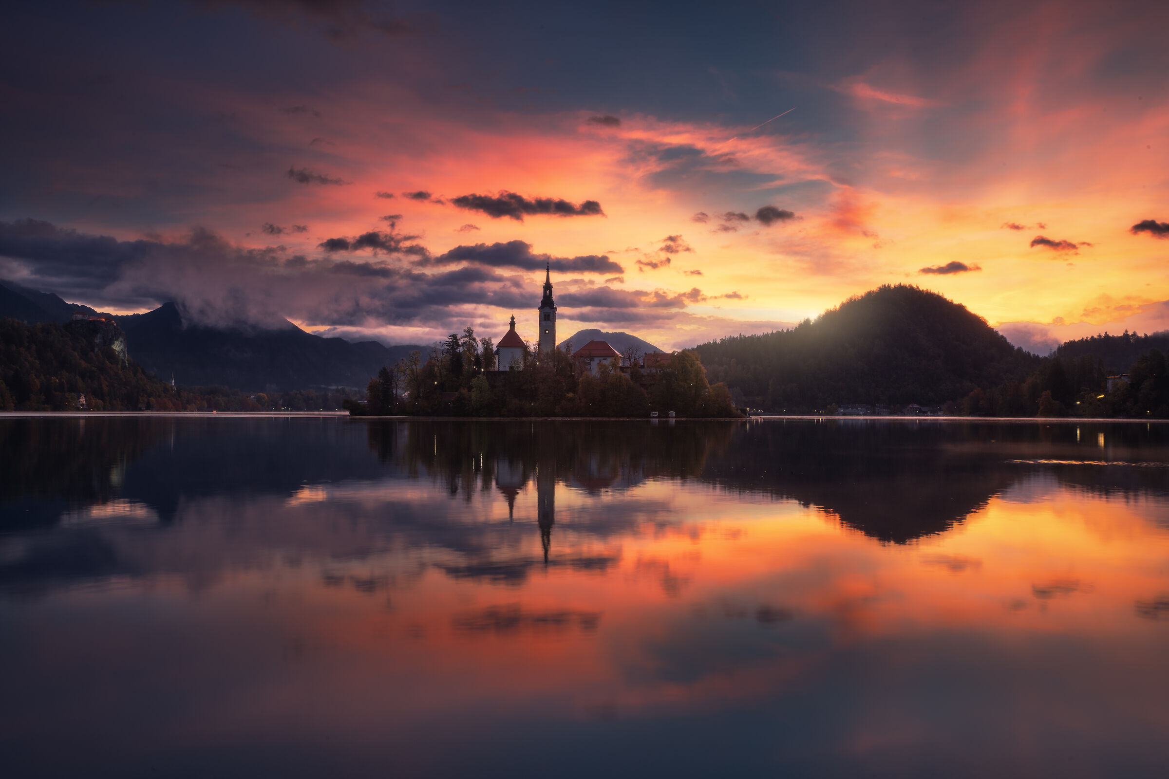Lake Bled sunrise...