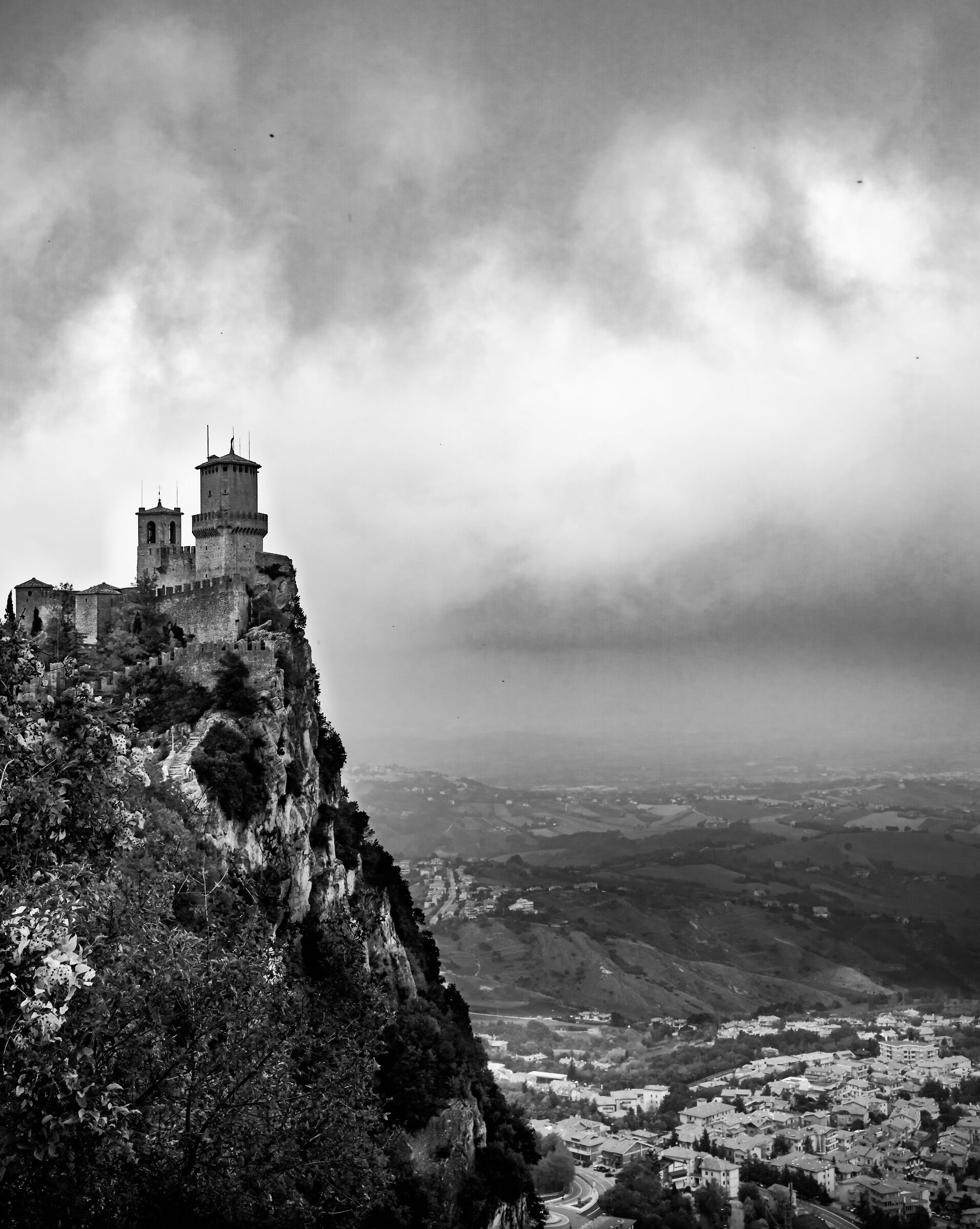 Dolomites in Black & White...