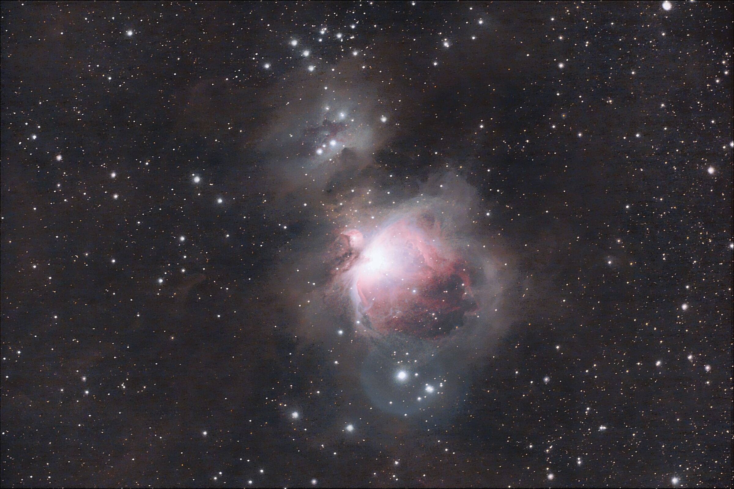 the Orion Nebula at 400 mm...