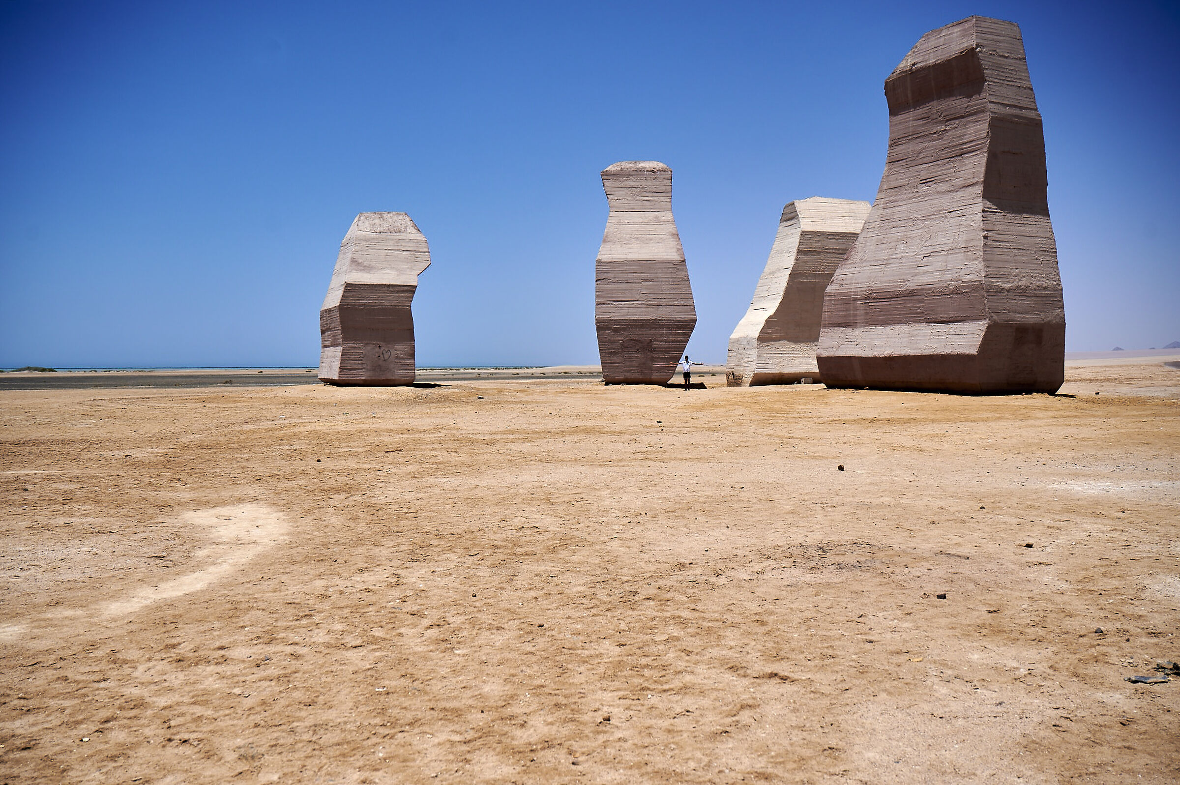 Monument in the desert...