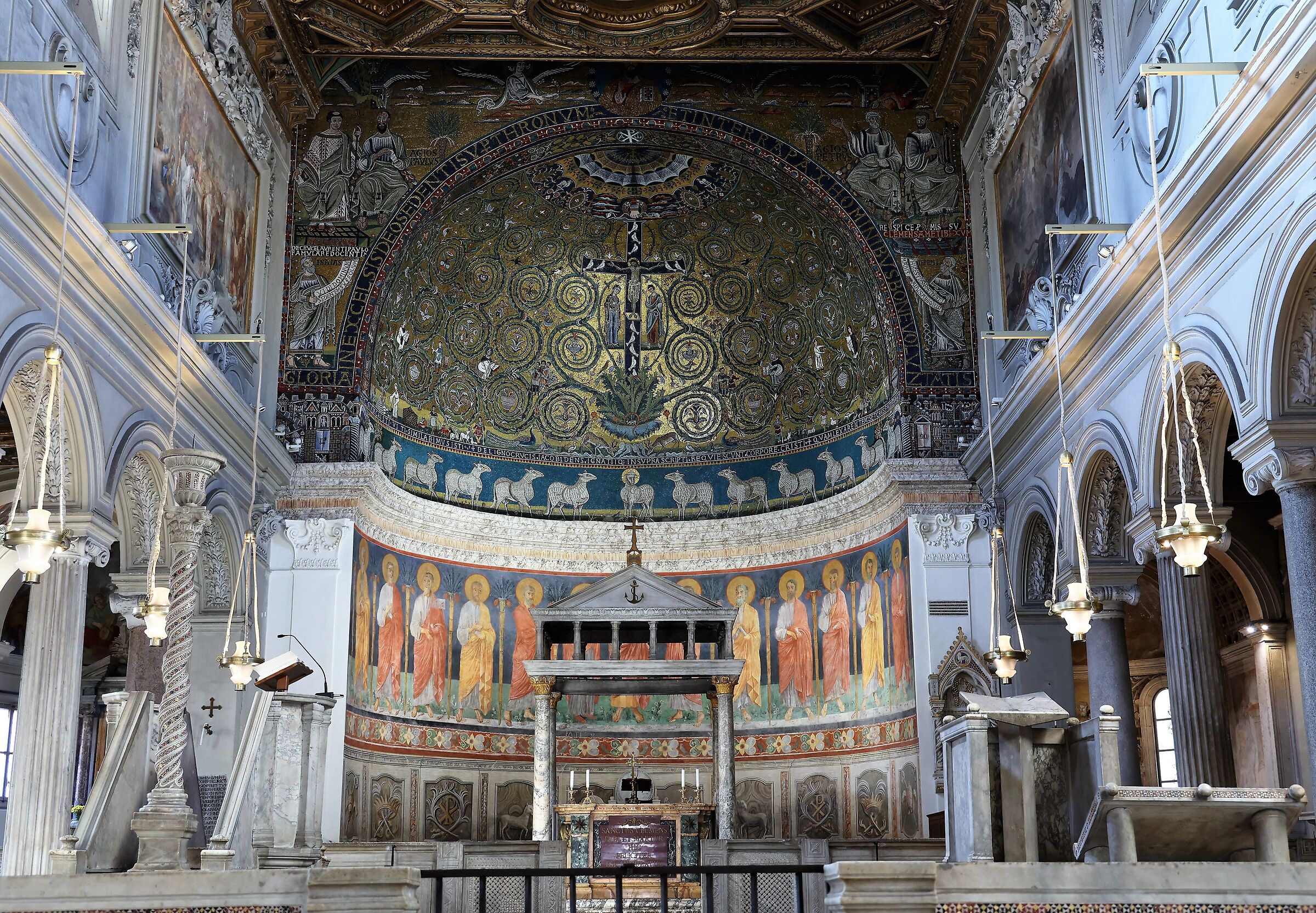Basilica of San Clemente al Laterano...