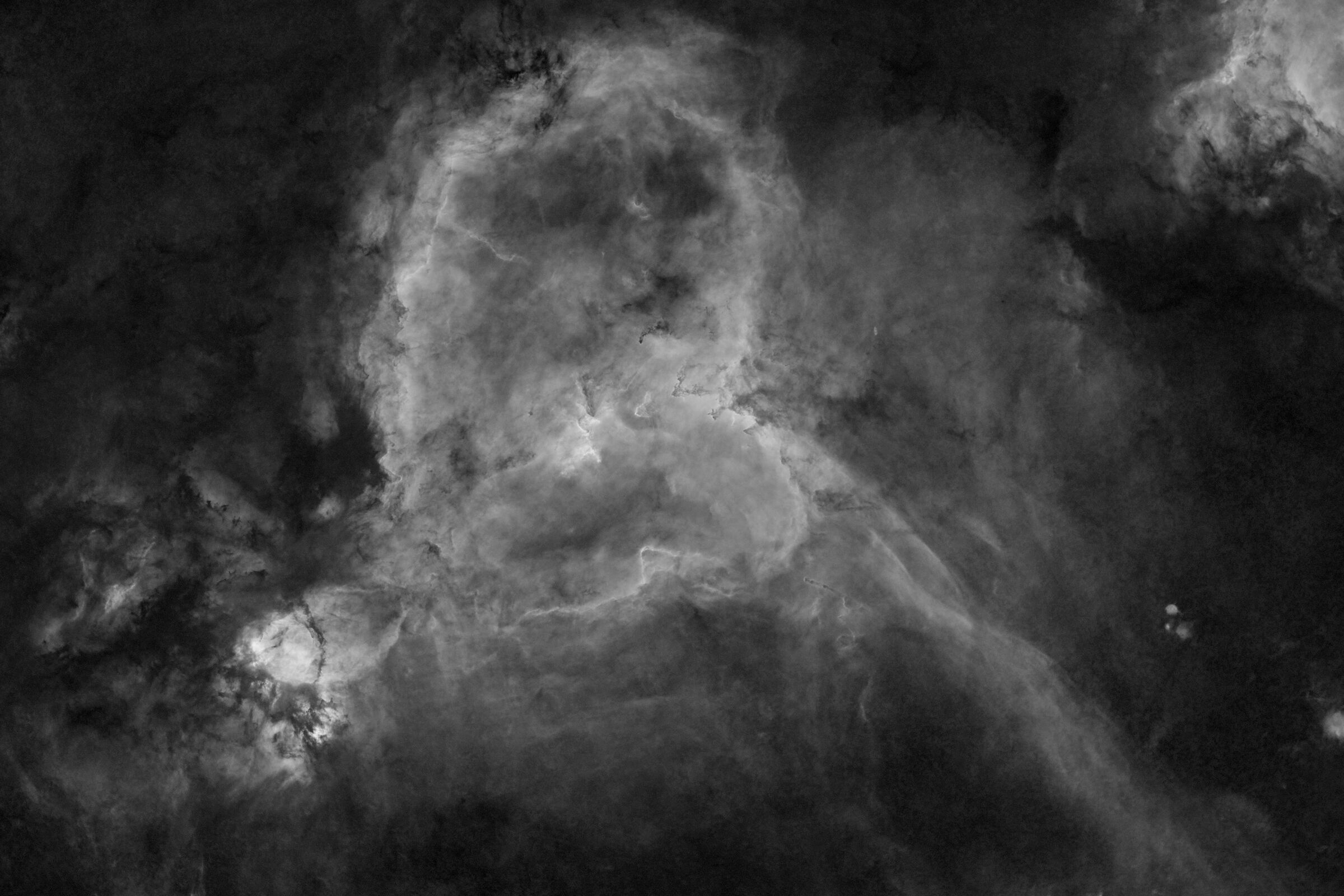 Heart Nebula (Hydrogen Emissions) Starless...