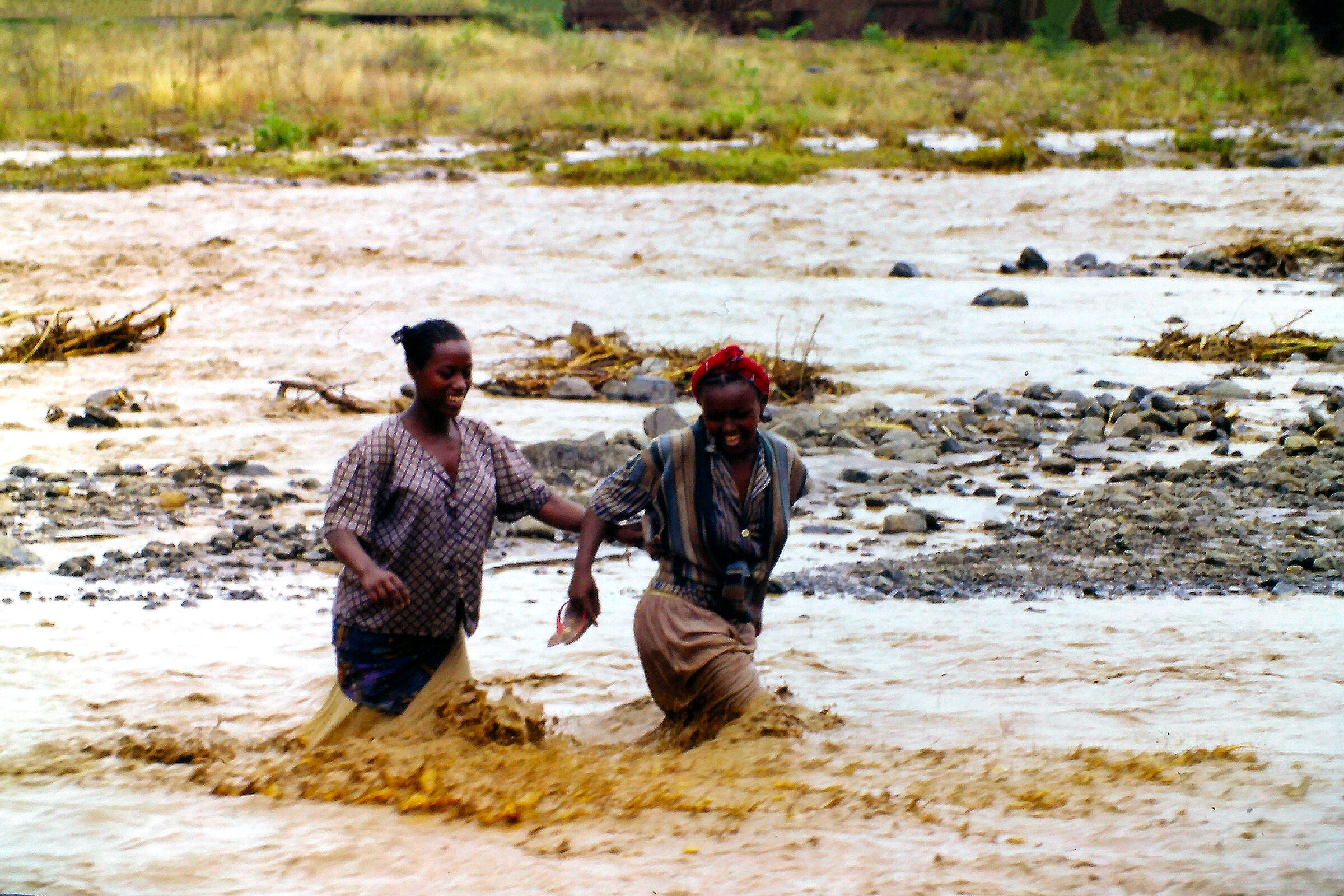 Ethiopia 1998- "And to think that yesterday was all dry!"...