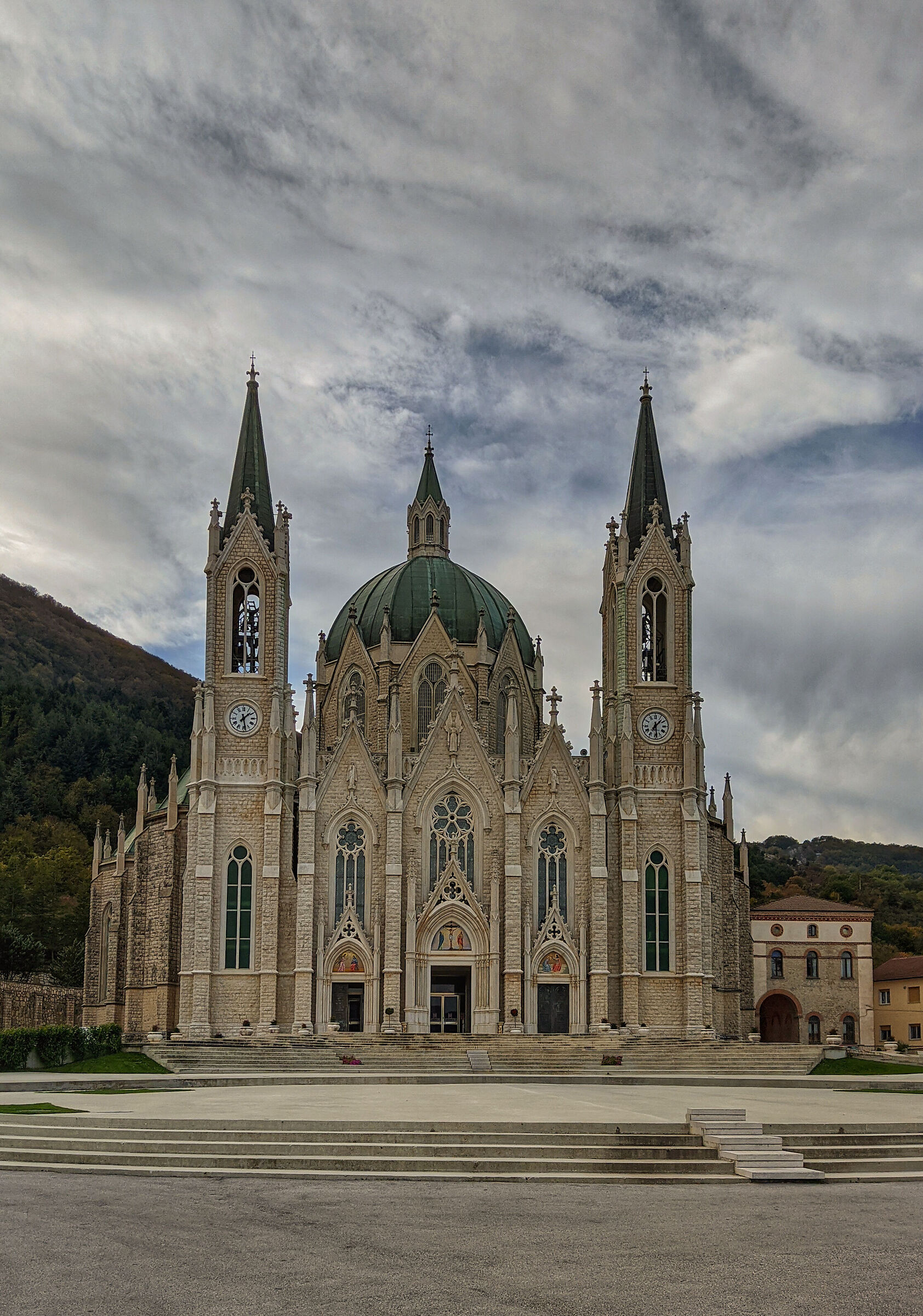 Basilica of Our Lady of Sorrows (Castelpetroso - Isernia)...