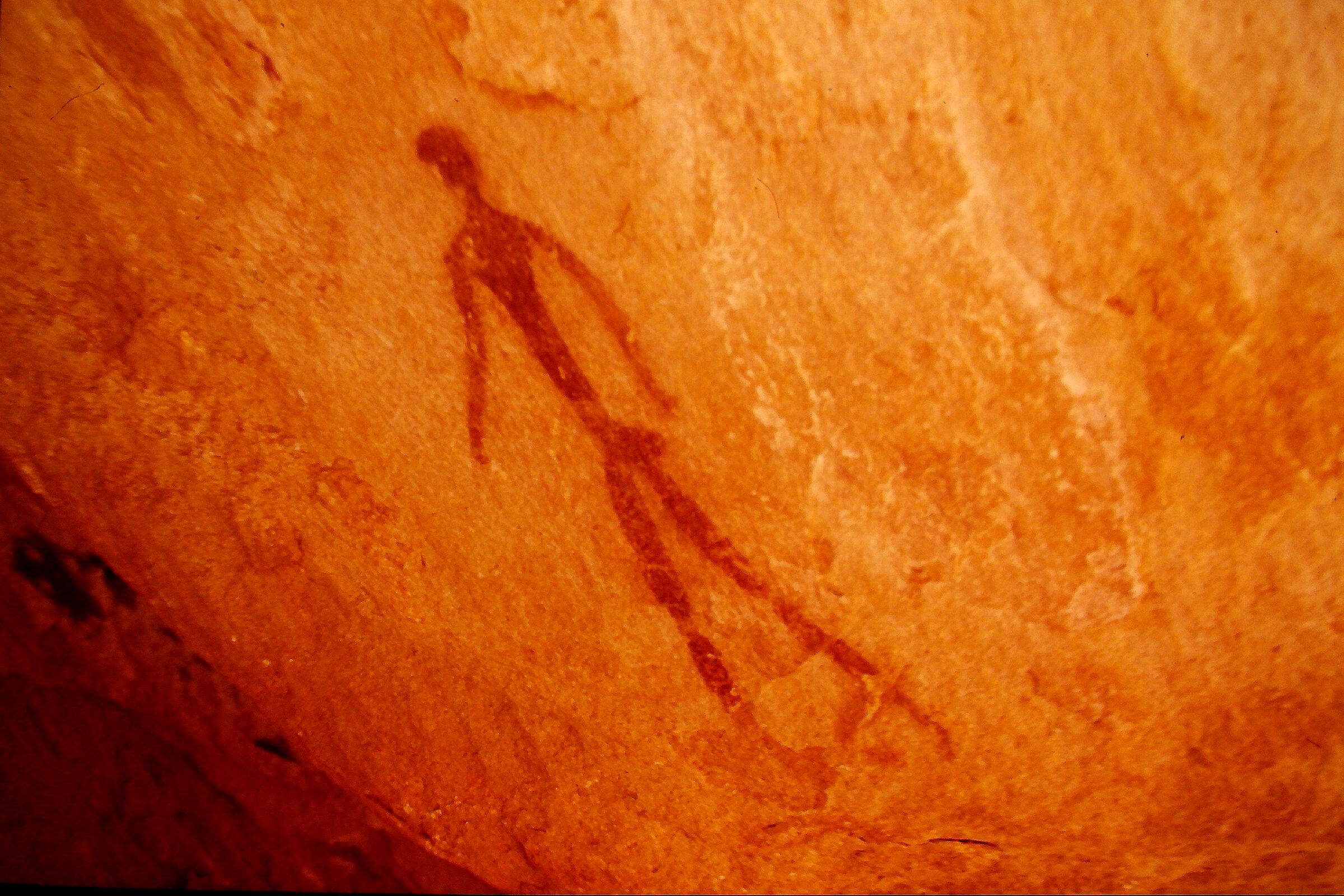 Namibia 1997-Twyfelfontein: the photo of our ancestor...
