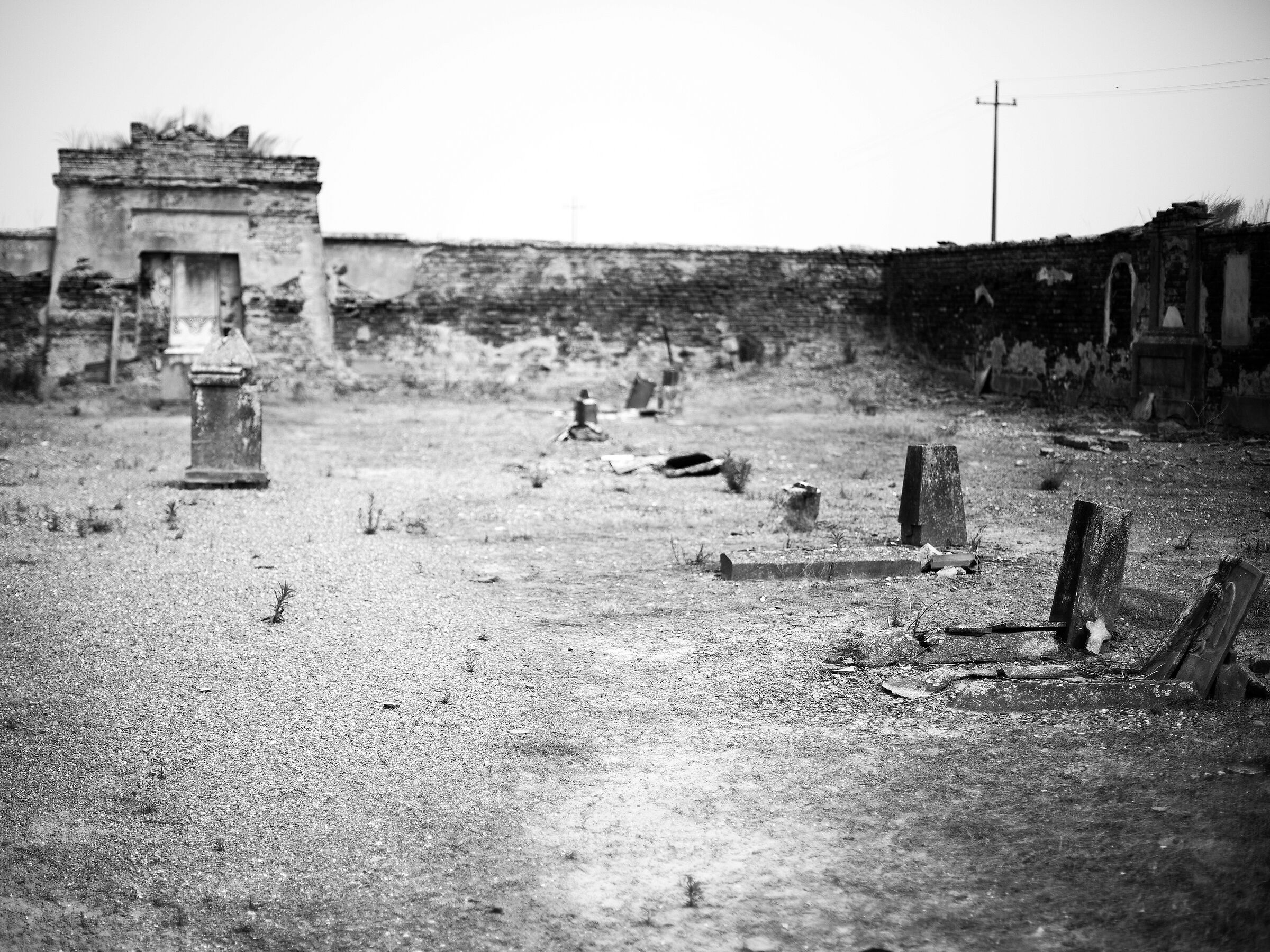 Abandoned tombs...