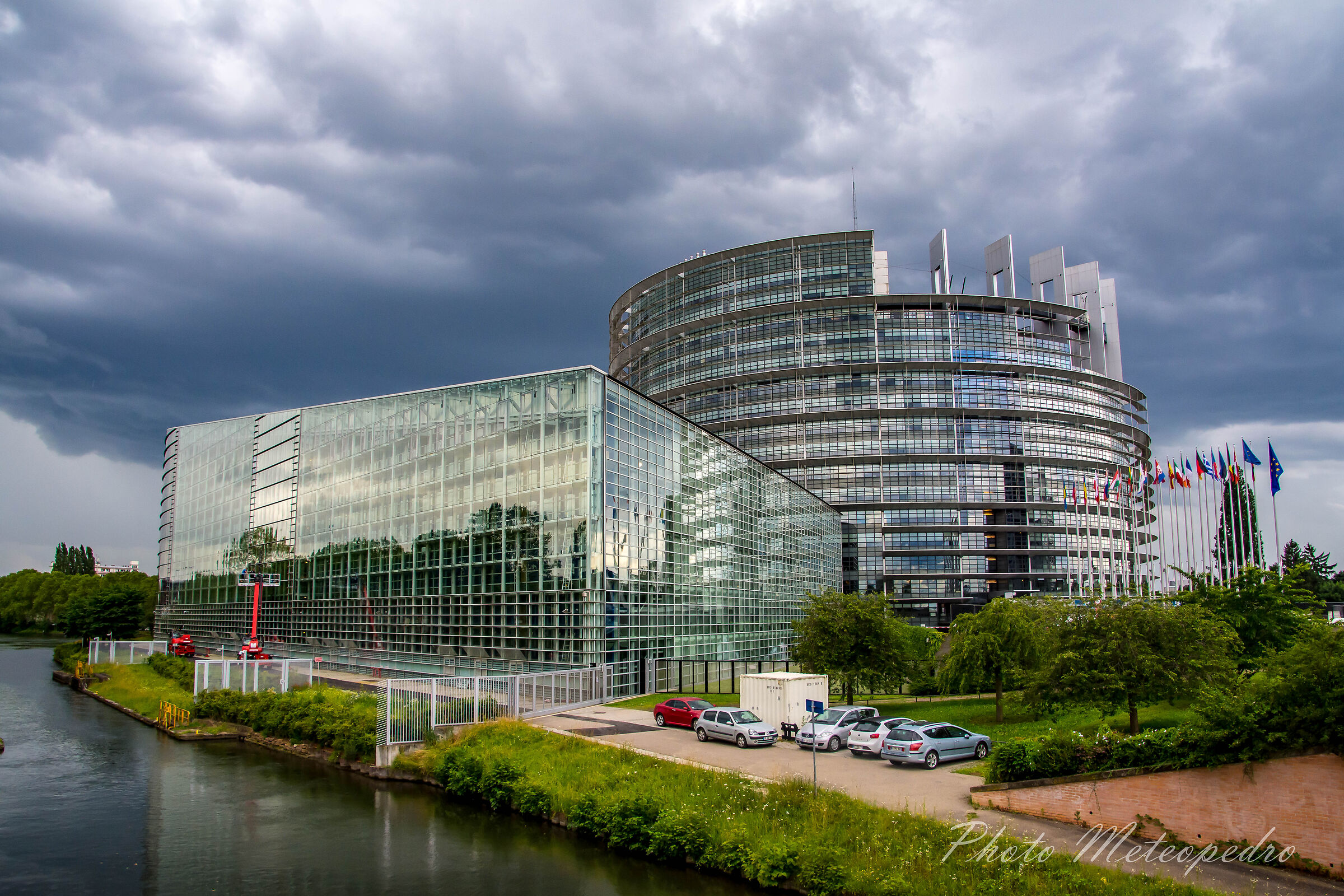 Palace of the European Parliament...