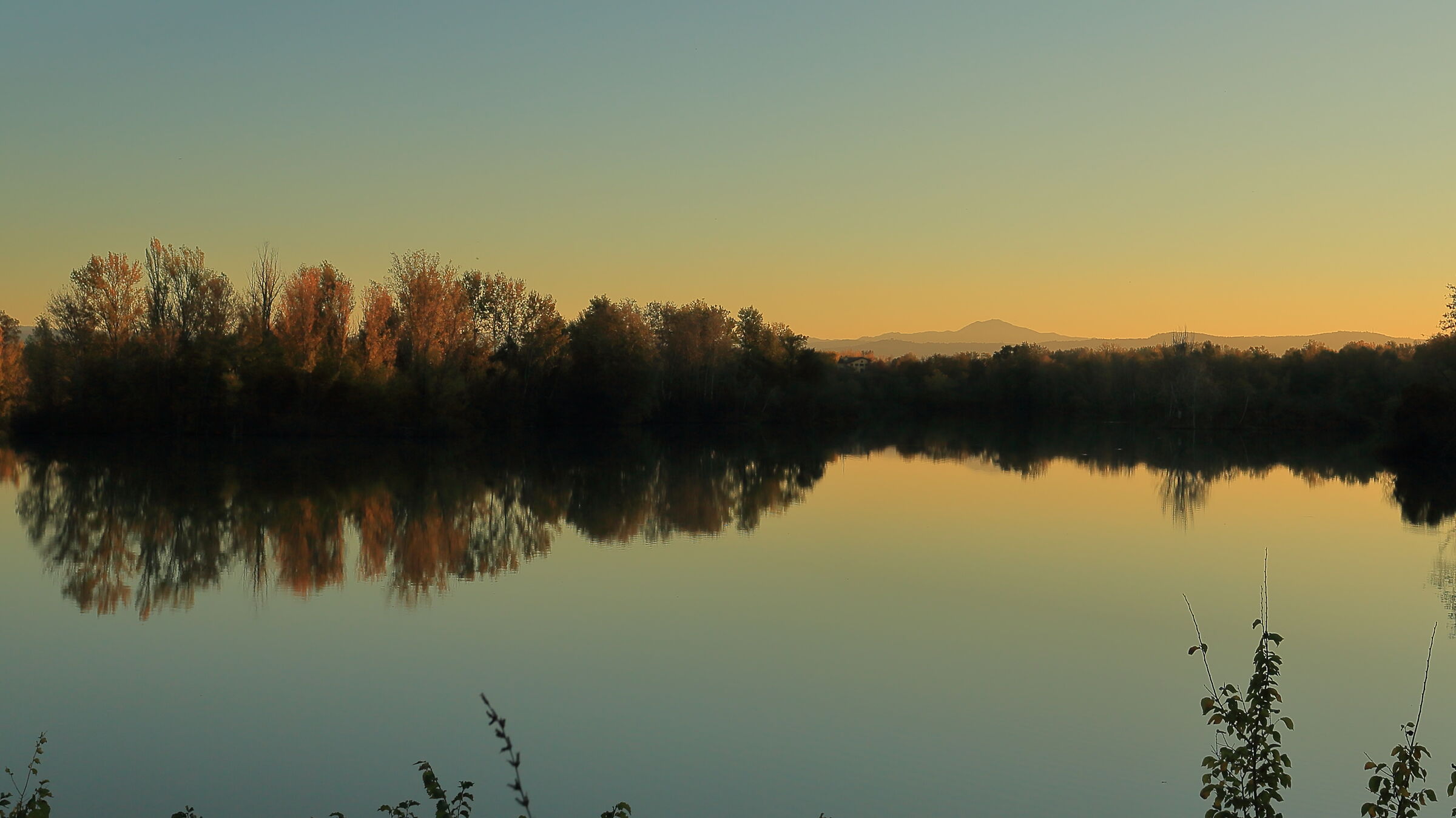 Lakes Sant'Anna at sunset 2...