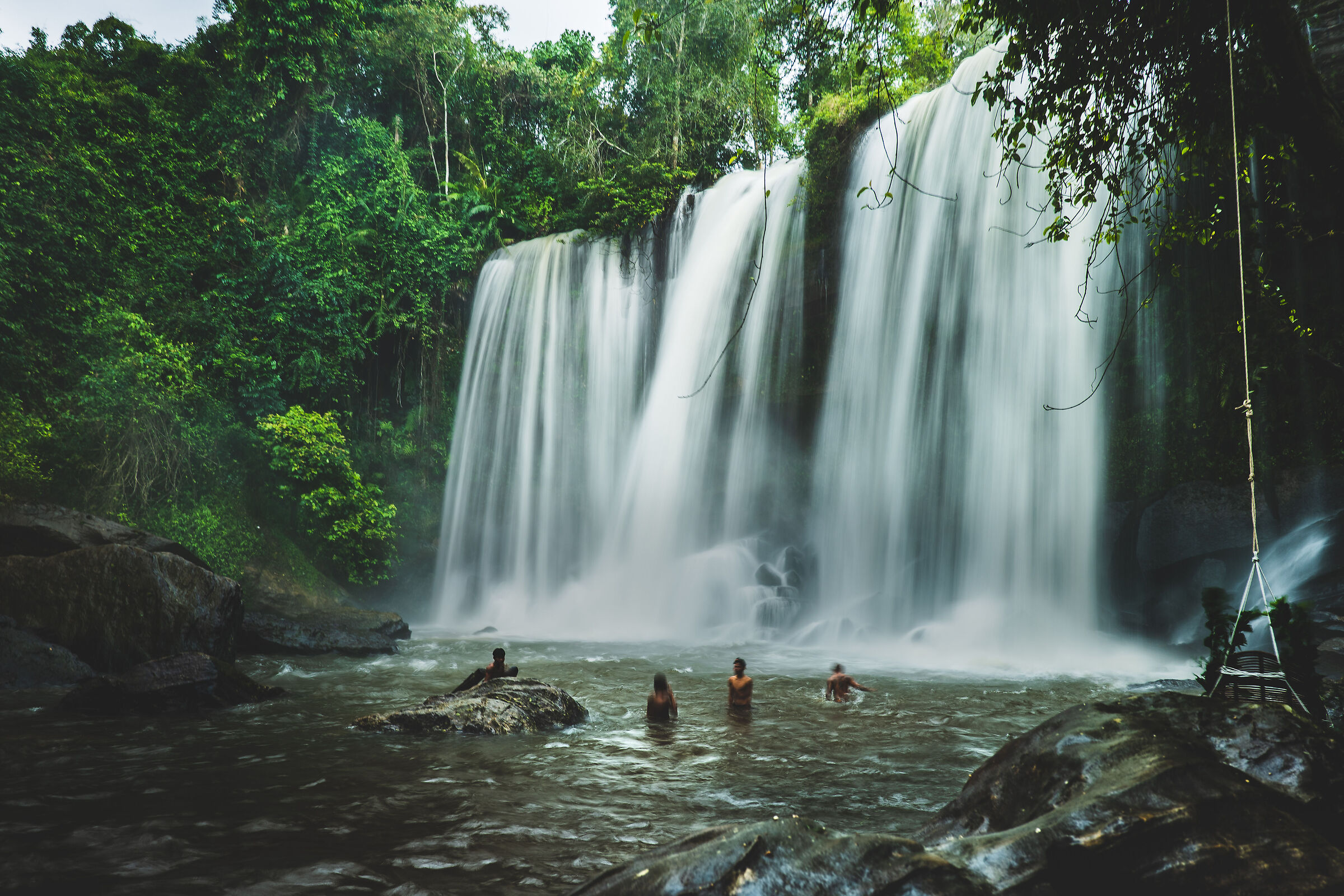 Phnon Kulen Waterfalls...