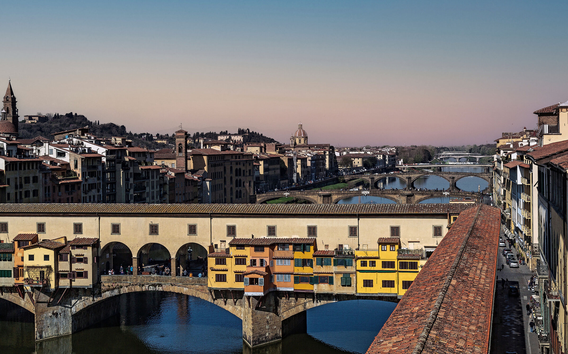 Ponte Vecchio from the Uffizi....