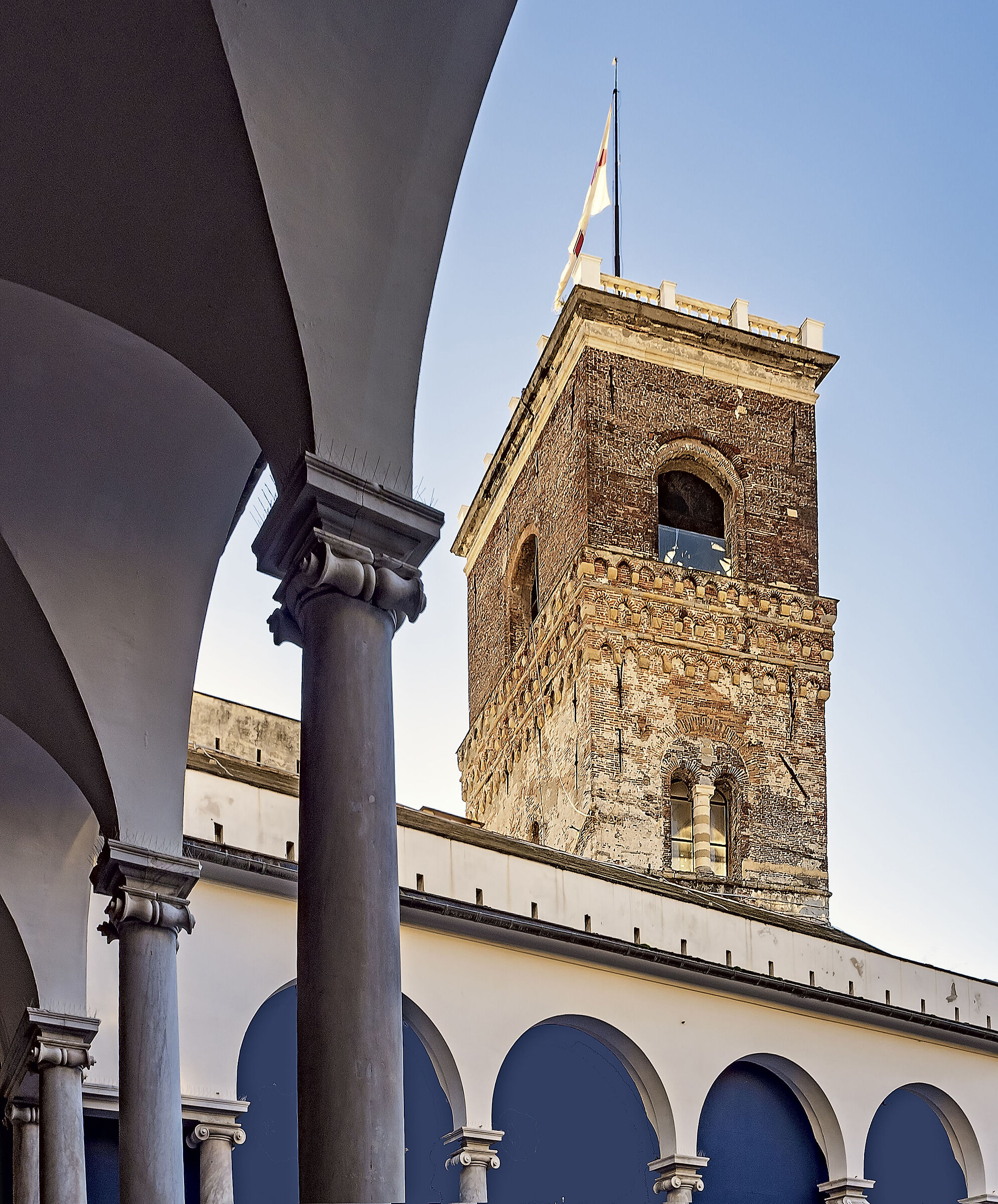 Genova - Palazzo Ducale - Torre delle carceri...