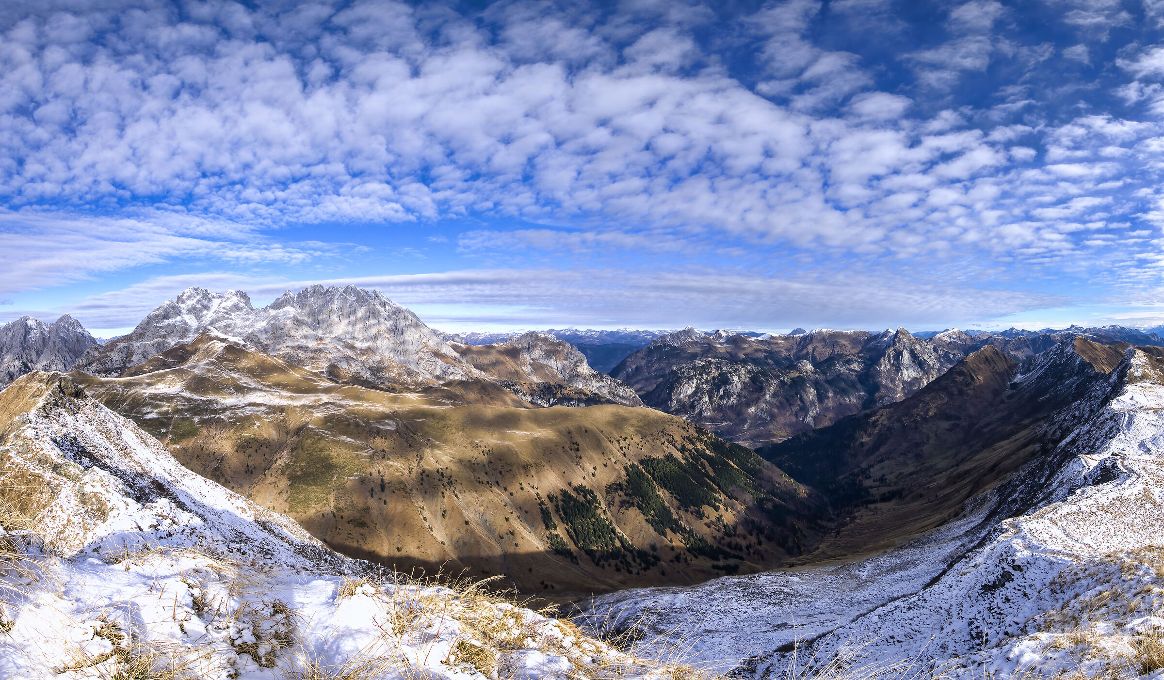 Mount Coglians Carnic Alps...
