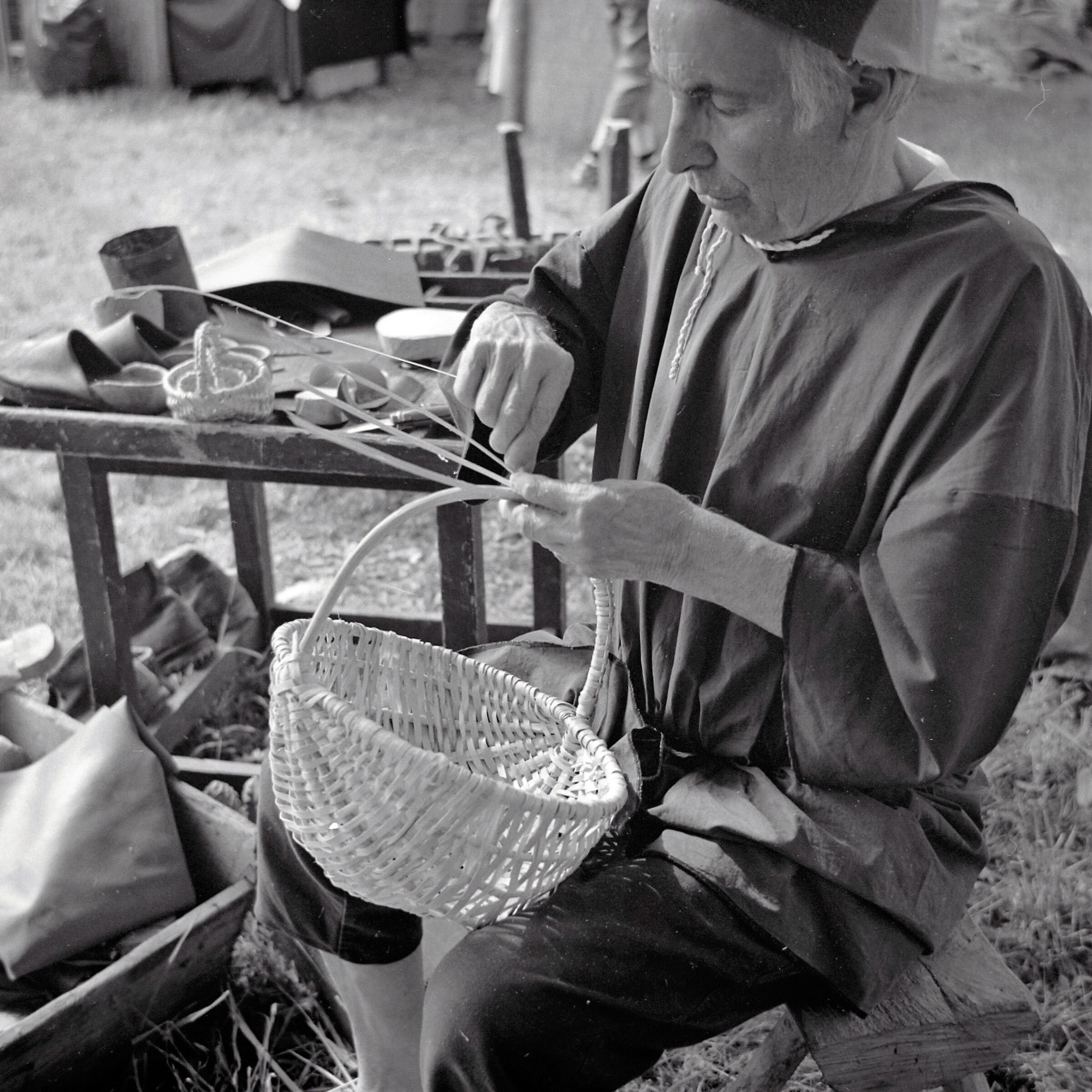 Fair of artisan village baskets...