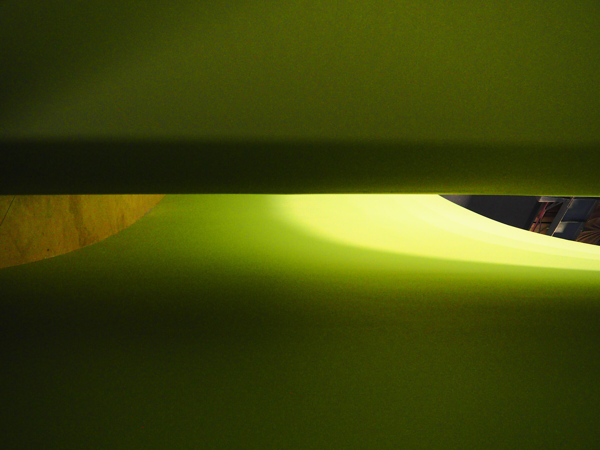 Bruce Nauman: Neons Corridors Rooms: verde...