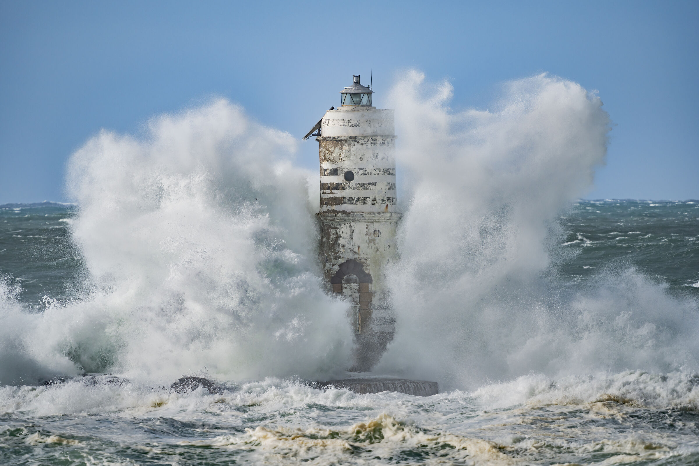 Lighthouse in Storm...