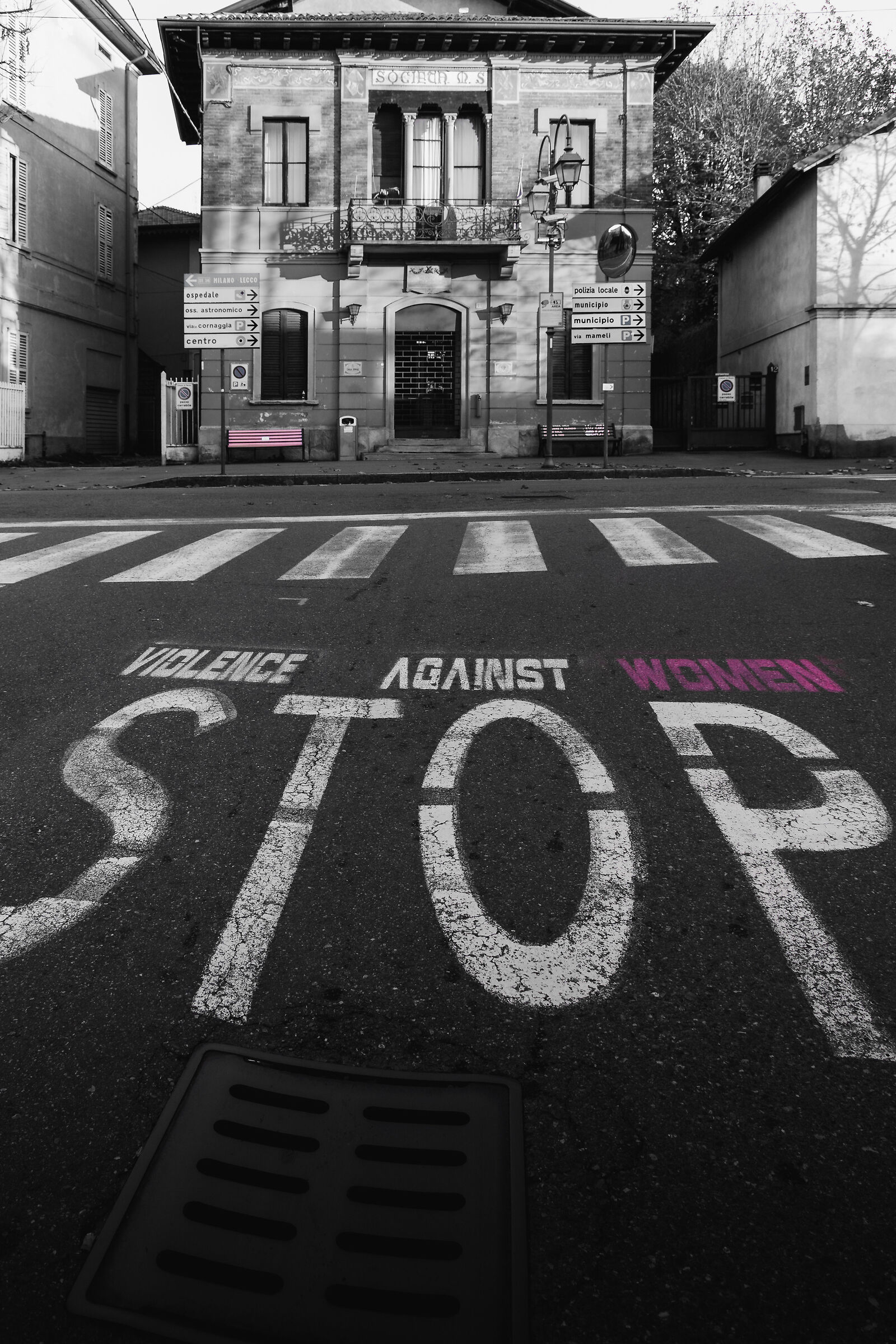 Stop violence against women...