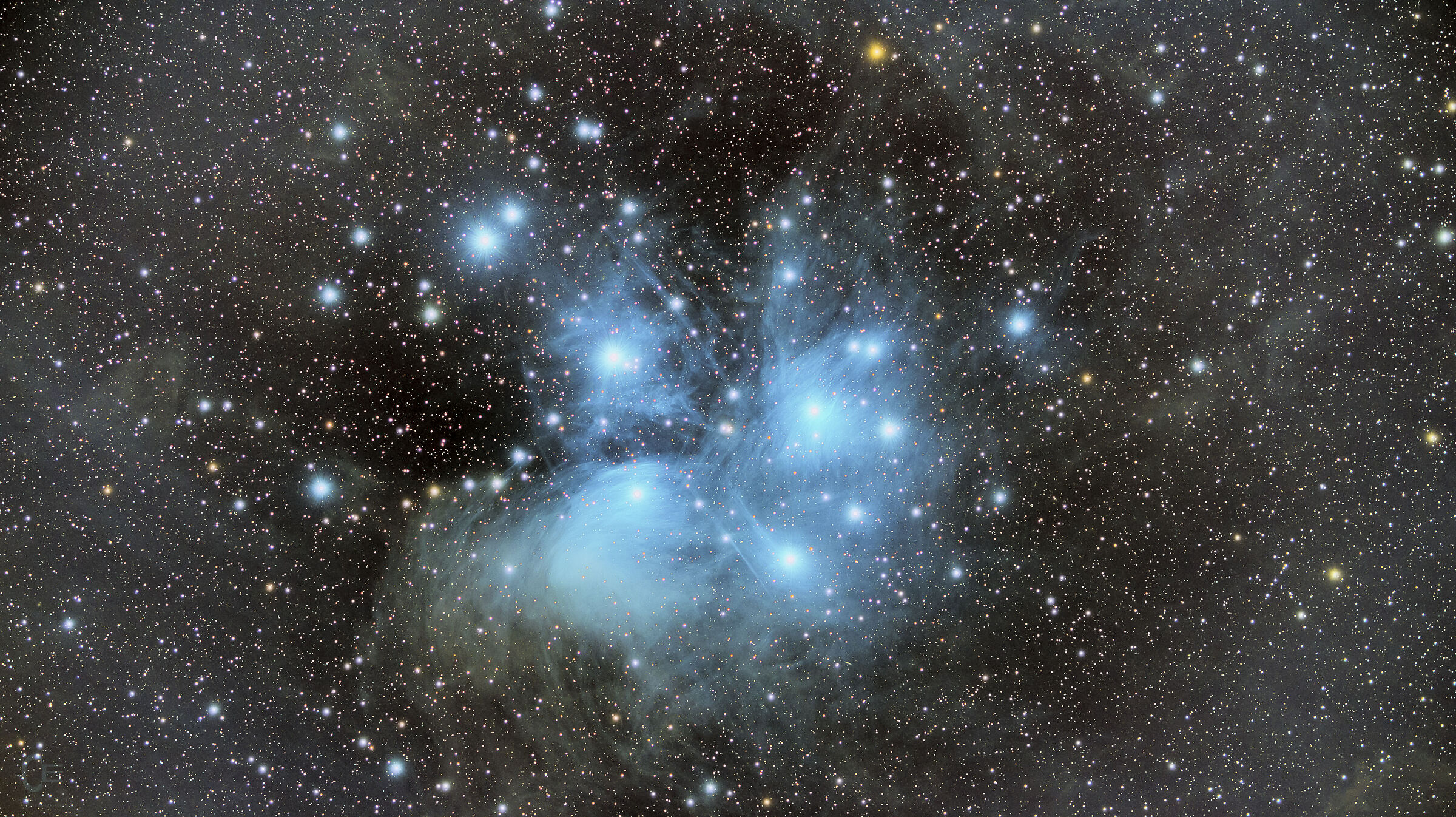 M45 ammasso delle Pleiadi...