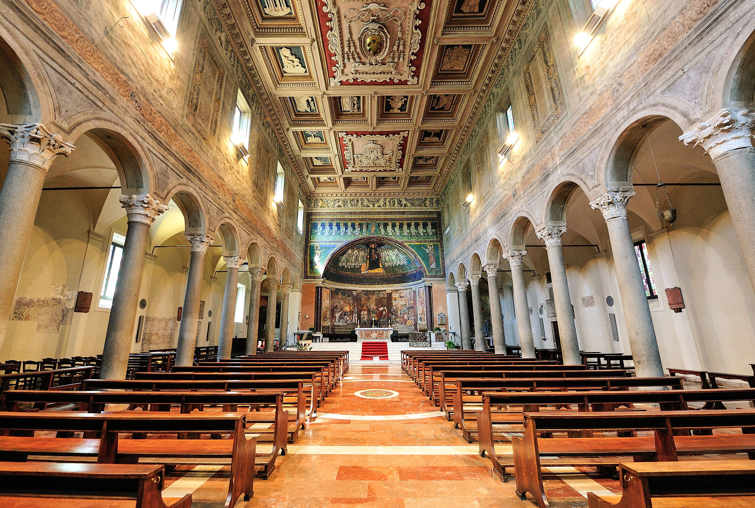Rome-Church of S.Cesareo in Palatio...
