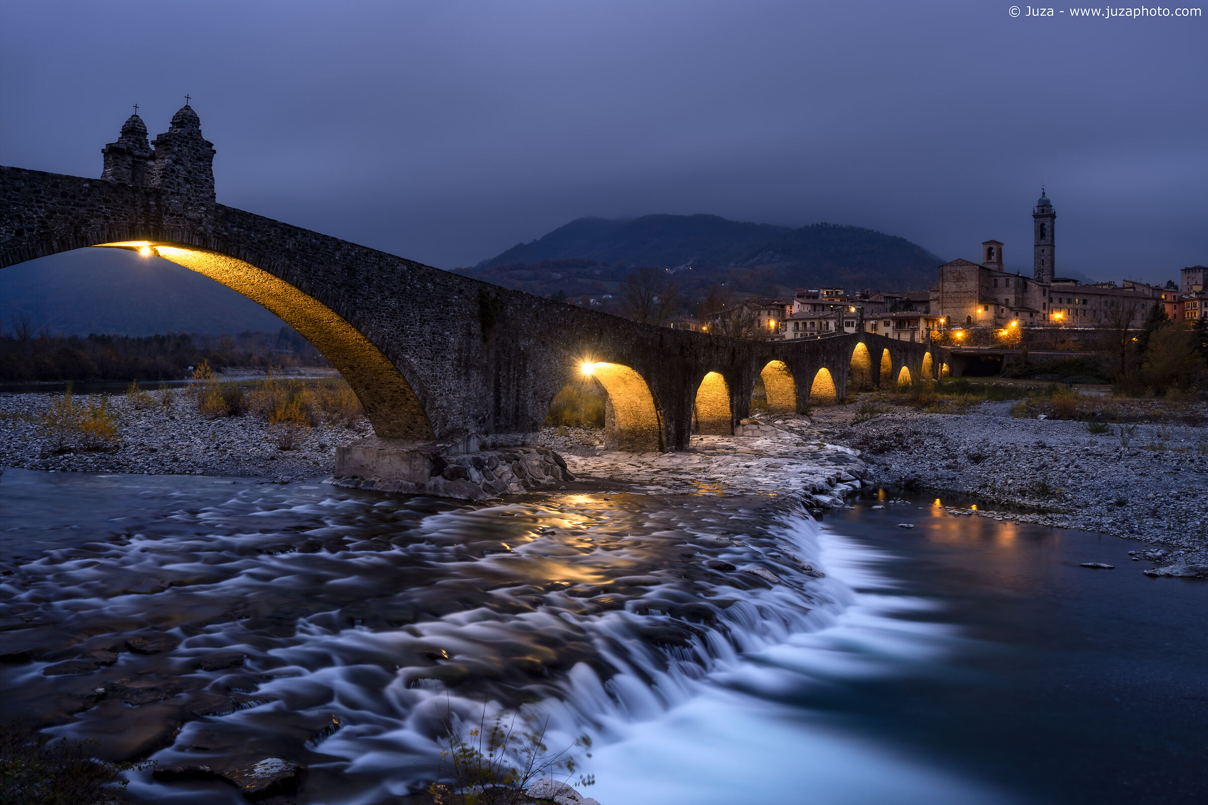 Il classico Ponte di Bobbio...