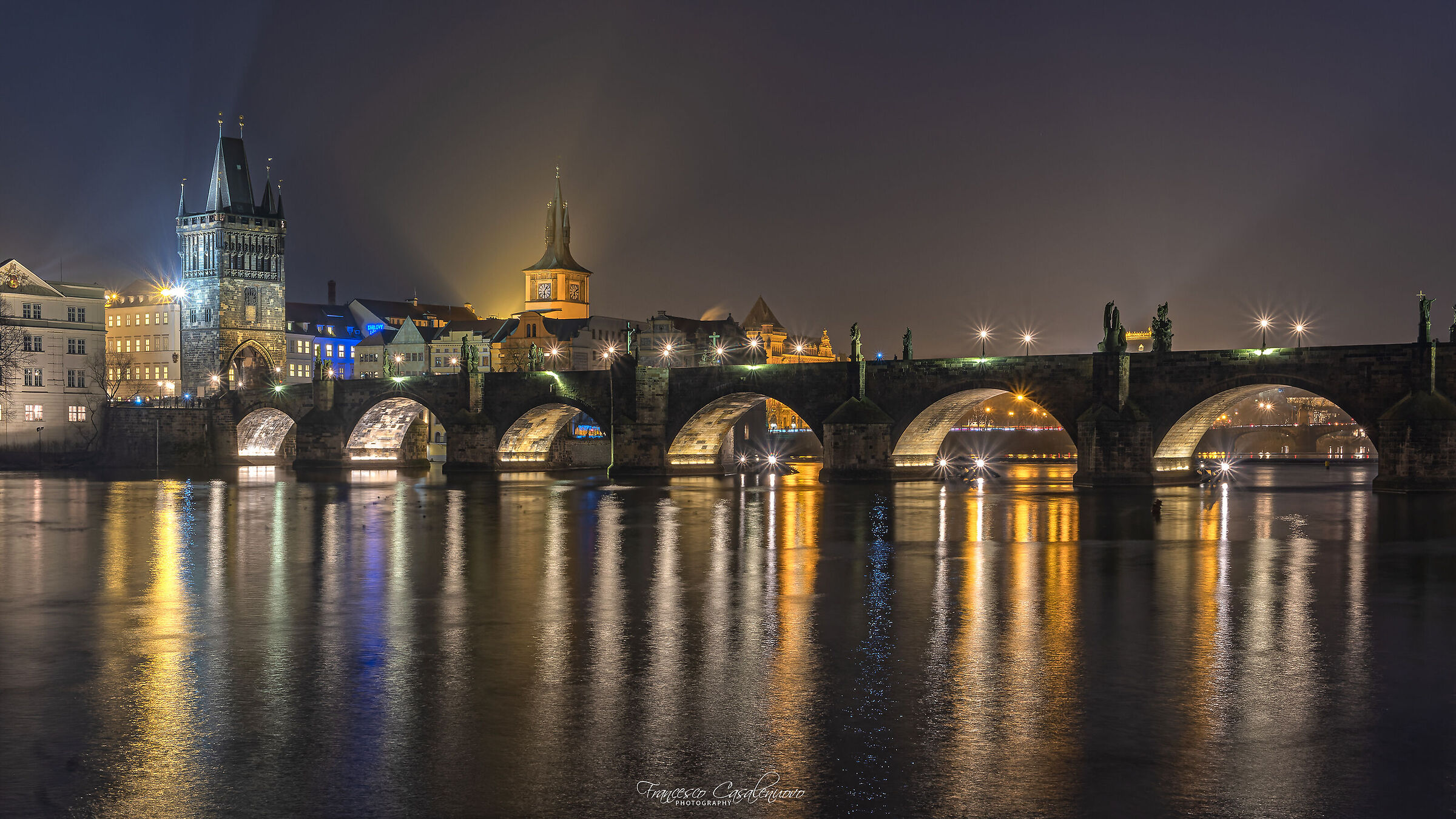Charles Bridge in Prague...