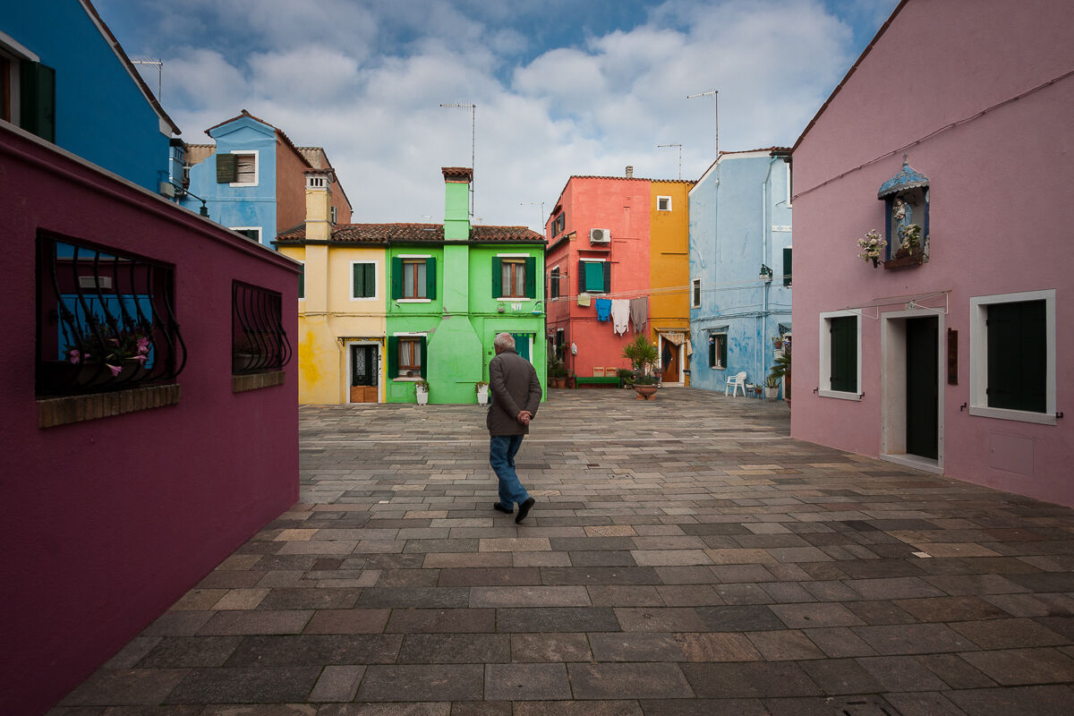 Life in Burano ......