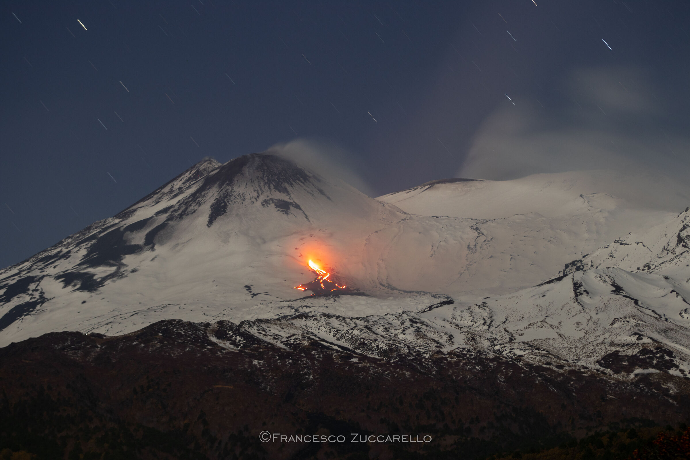 The silent eruption - Etna, 4 December 2022...