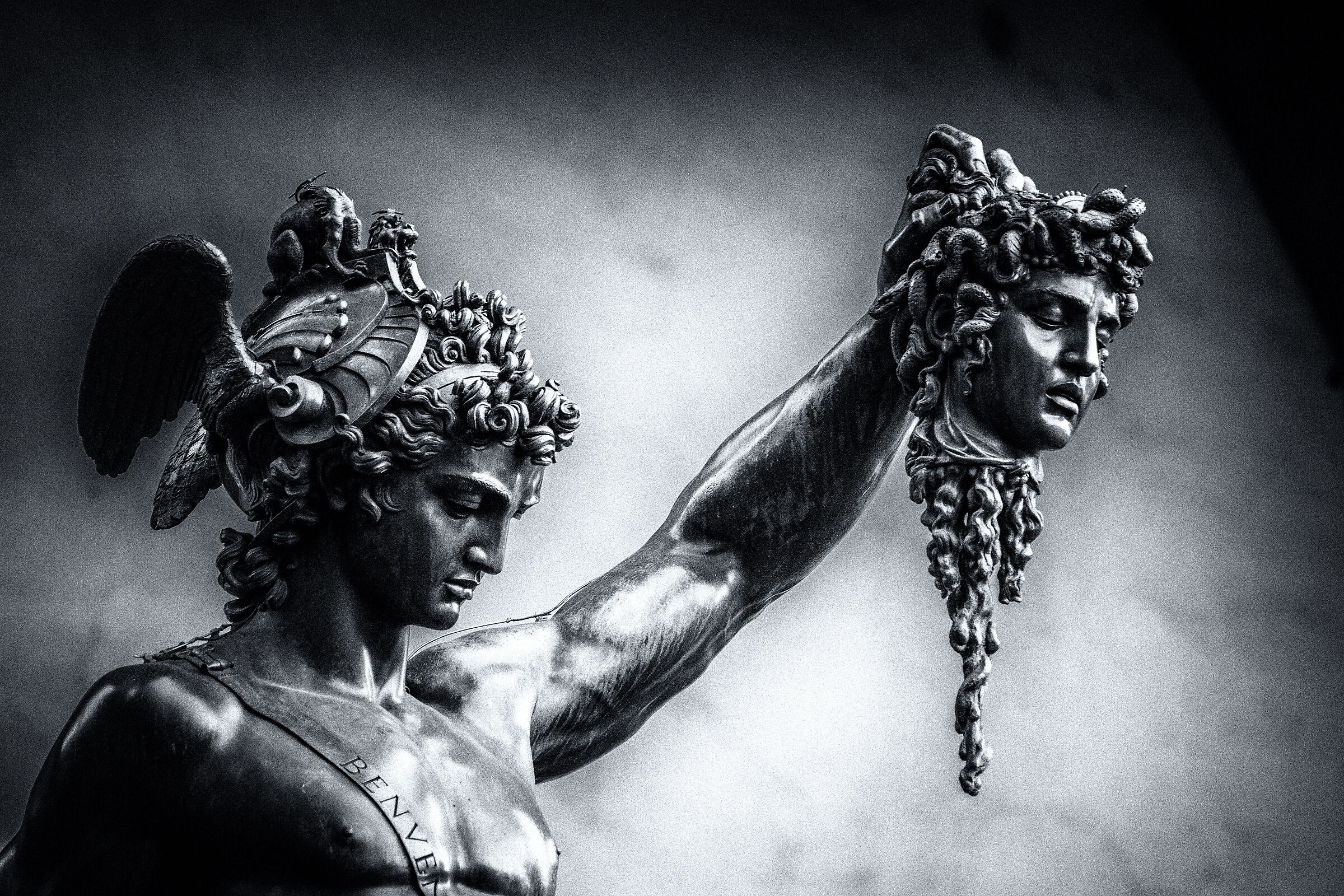 Perseus with the Head of Medusa by Benvenuto Cellini...