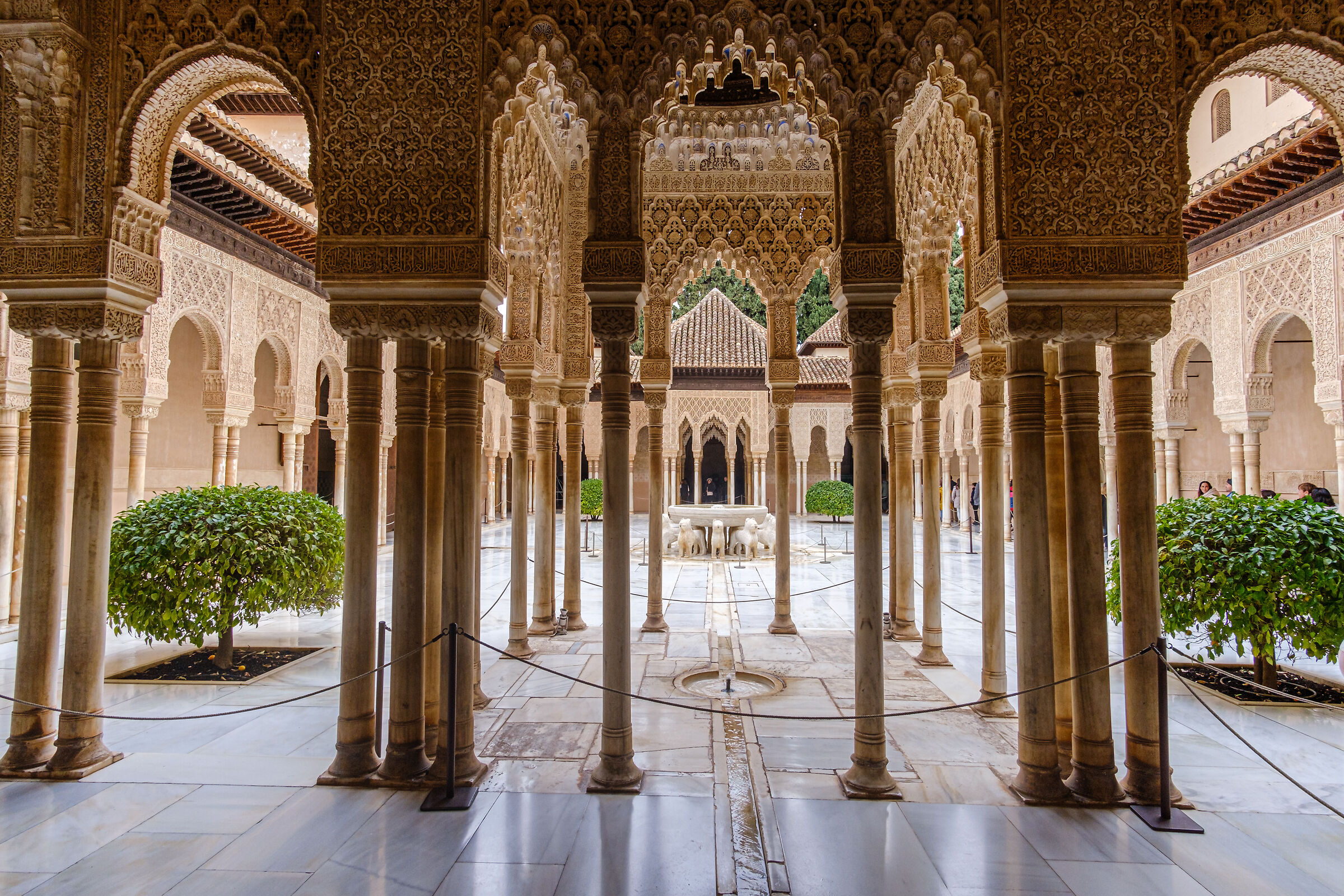 Nasrid Palaces - Alhambra Granada...