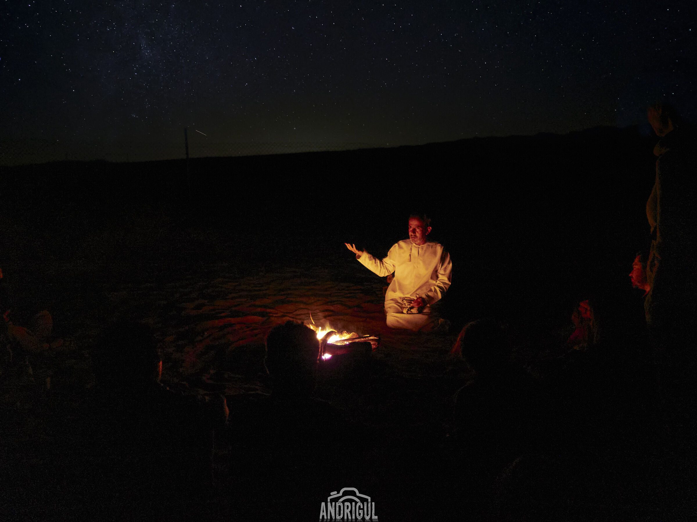 Bedouin tales around the fire...