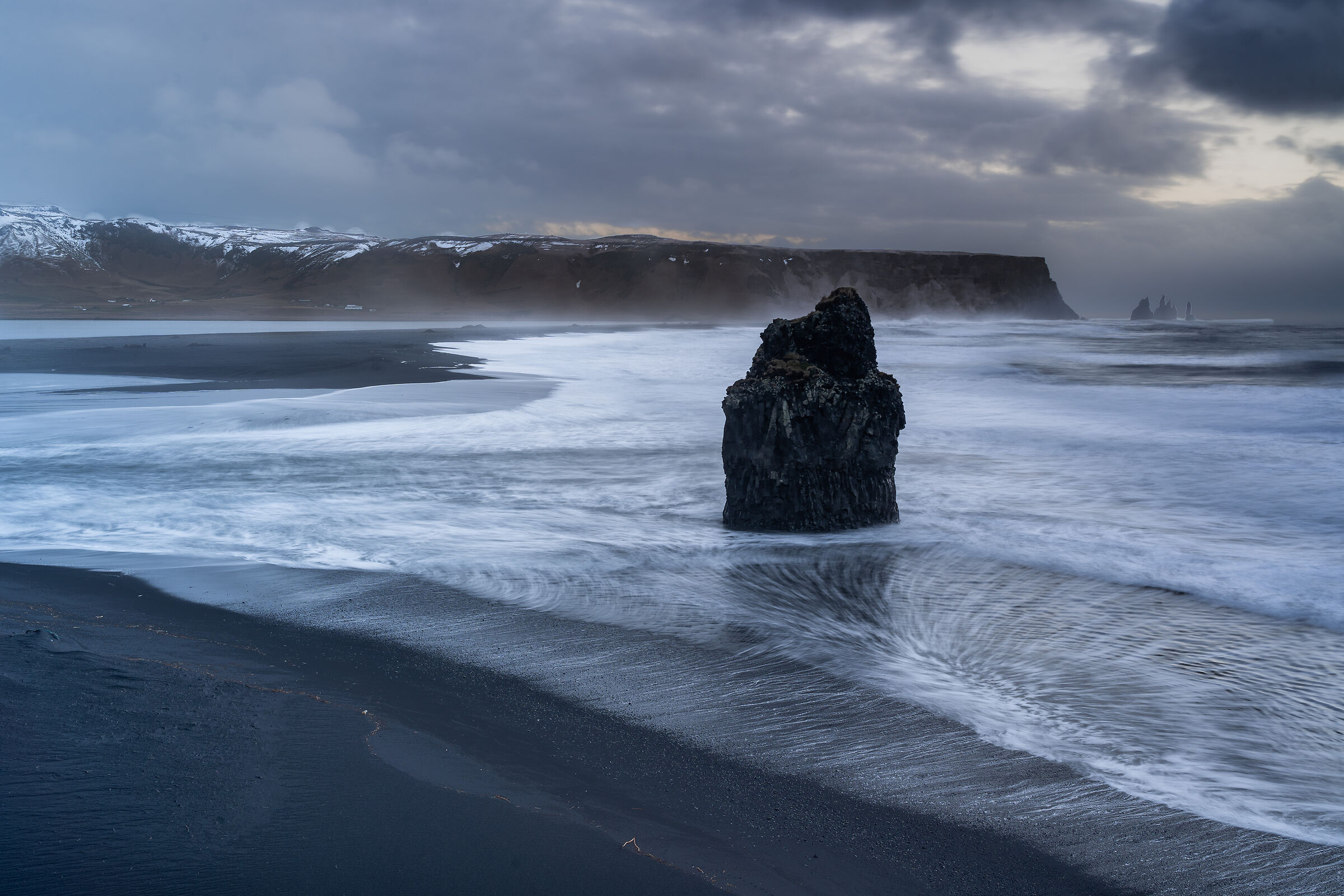 Arnardrangur rock -Iceland...