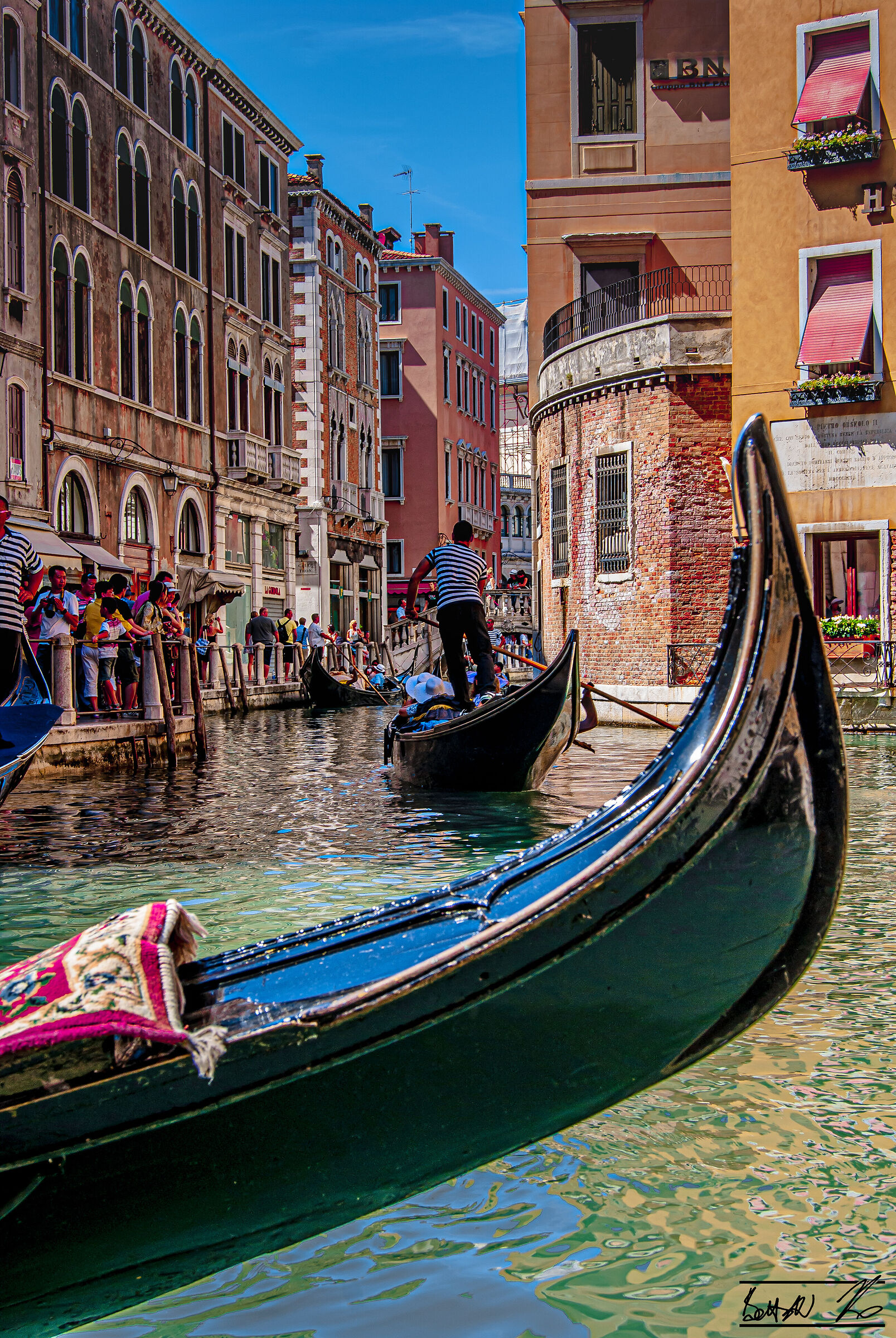 Venezia: la gondola...